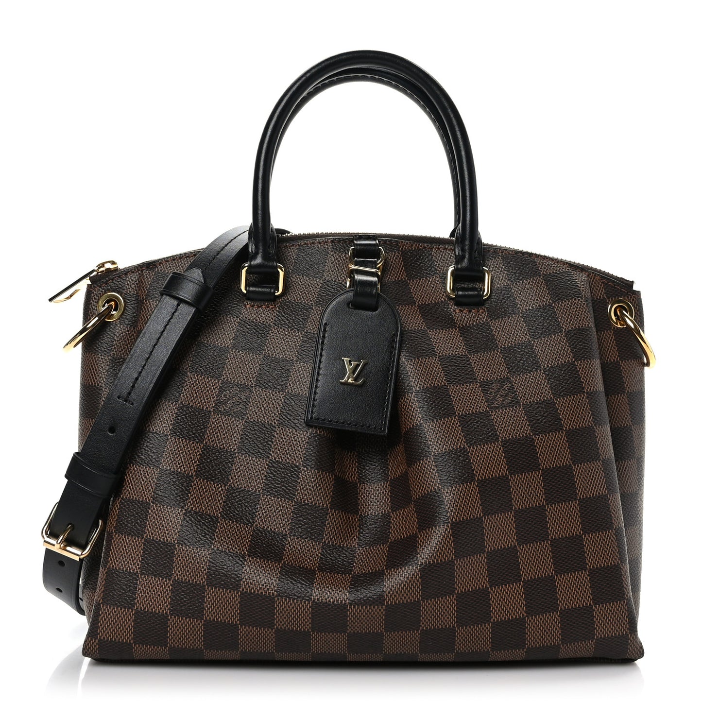 Damier Ebene Odeon Tote PM Black
