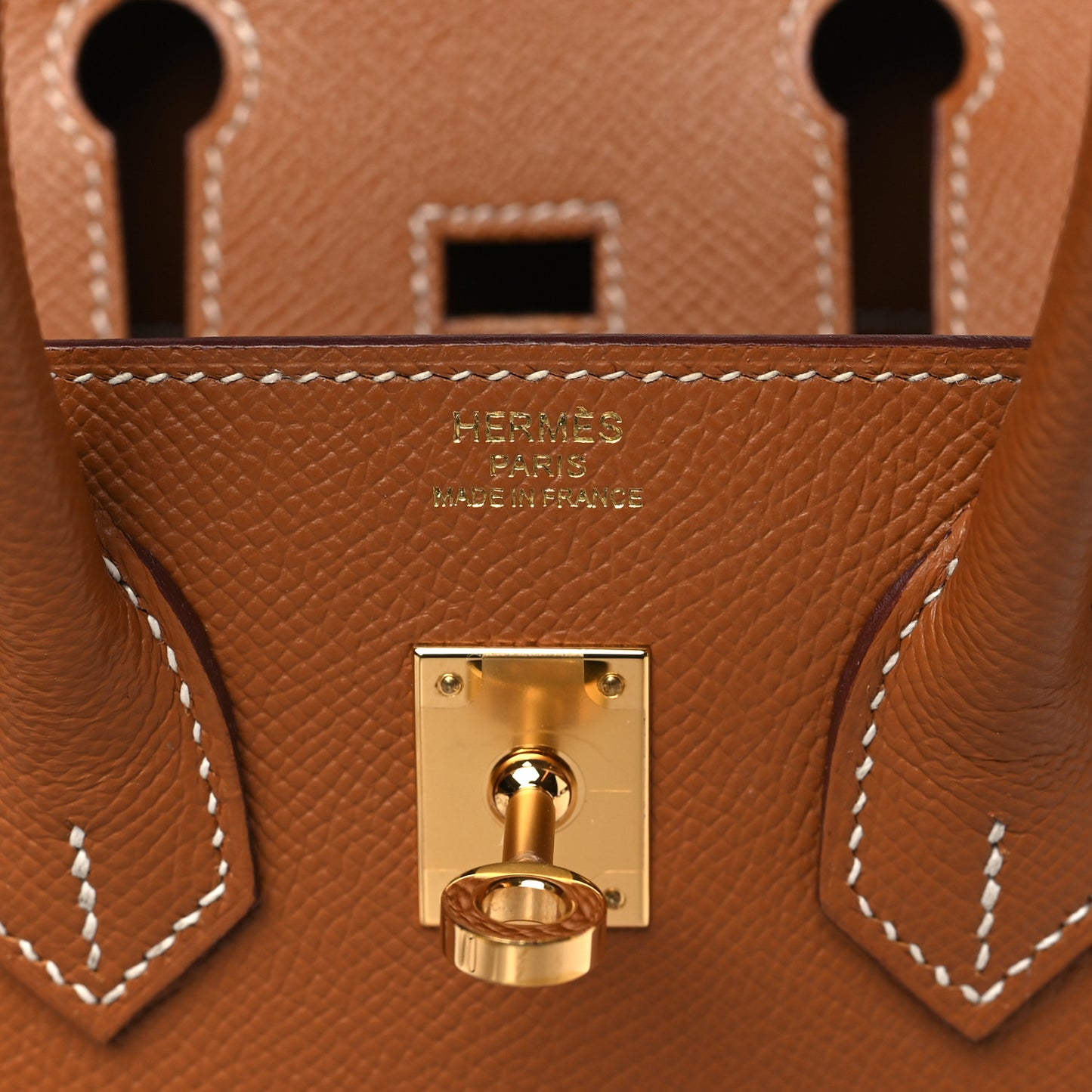 Epsom Birkin Sellier 25 Gold