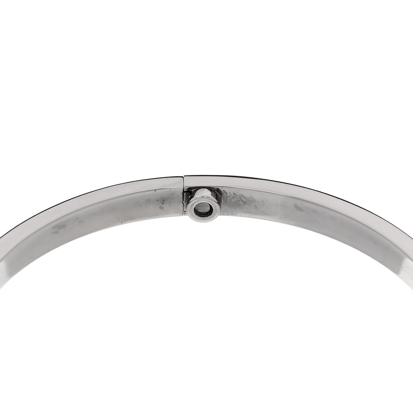 18K White Gold Small LOVE Bracelet 17