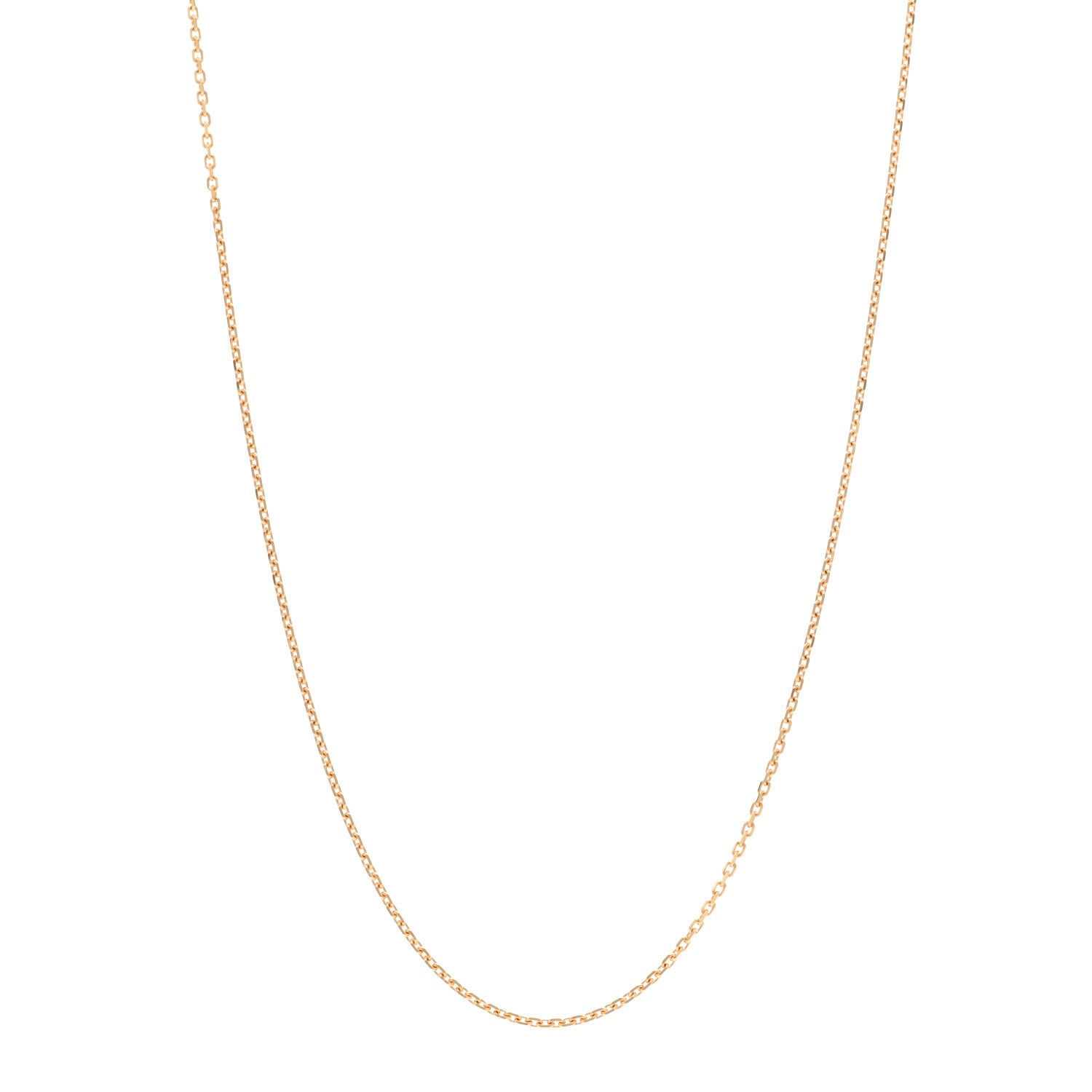 Van Cleef & Arpels VAN CLEEF & ARPELS 18K Yellow Gold Trace Chain Necklace 1 of 5