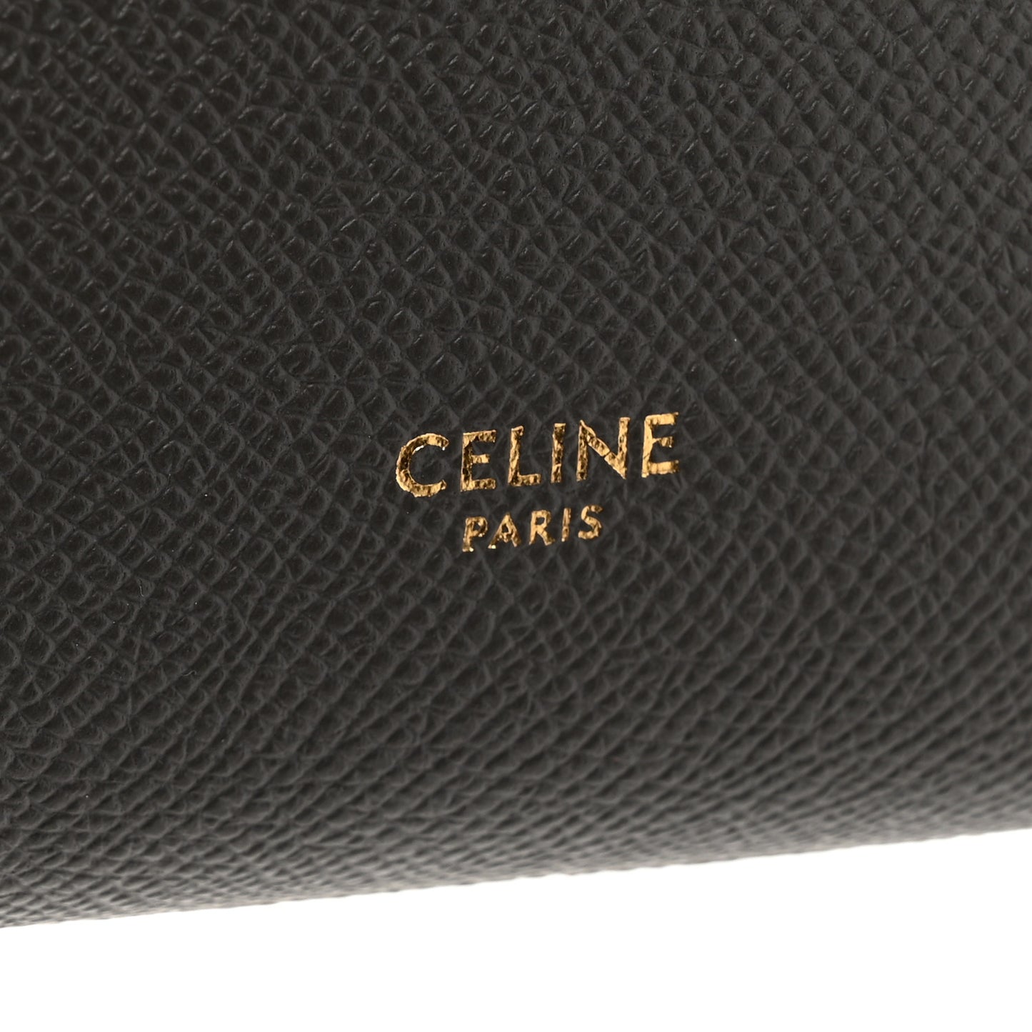 Grained Calfskin Pico Belt Bag Grey