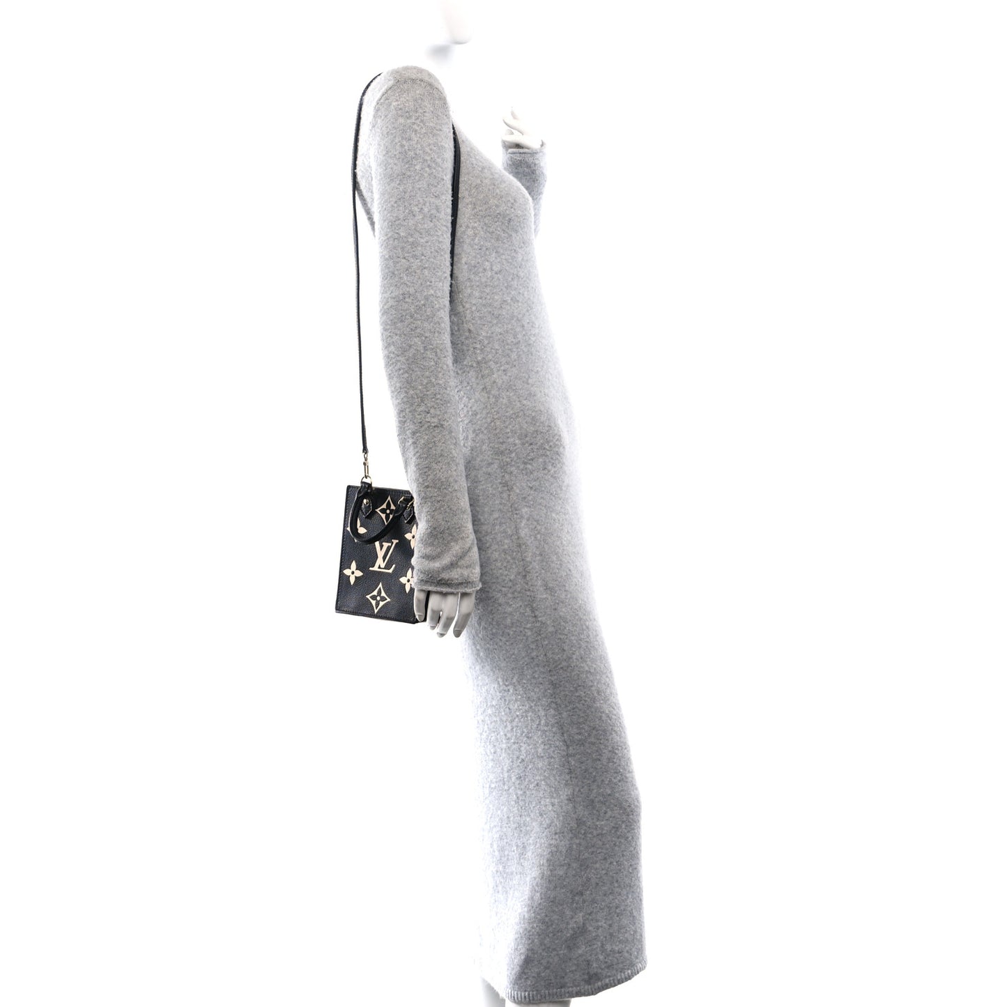 Empreinte Monogram Giant Petit Sac Plat Black Beige
