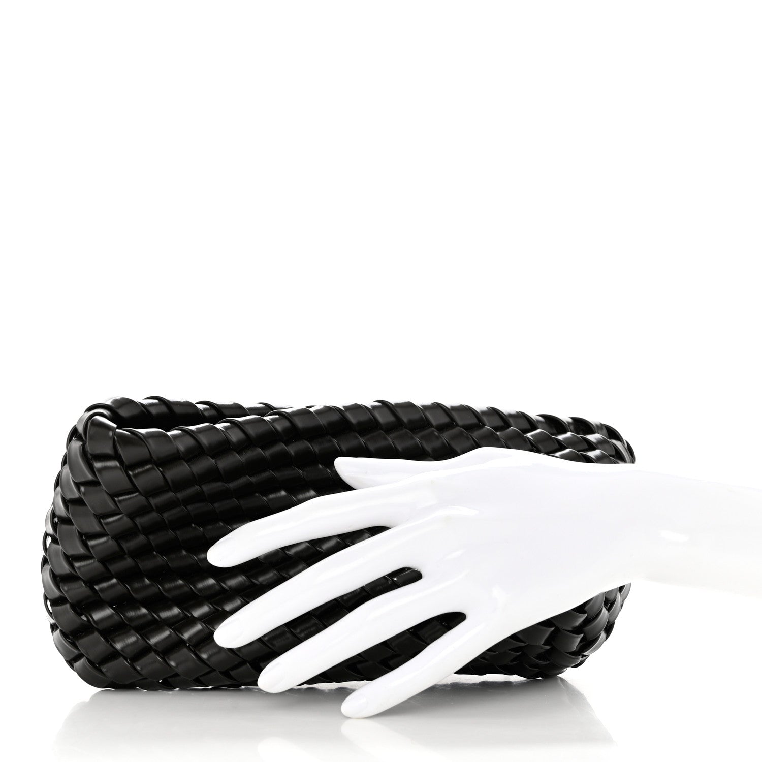 Bottega Veneta Nappa Intrecciato Slanted Clutch Fondant 2 of 7