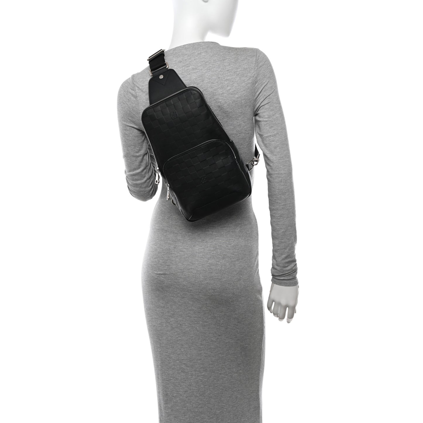 Damier Infini Avenue Sling Backpack Onyx