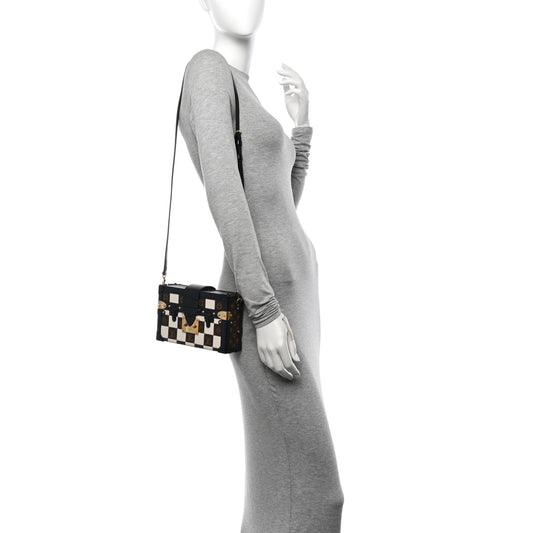 Monogram Tressage Petite Malle Creme