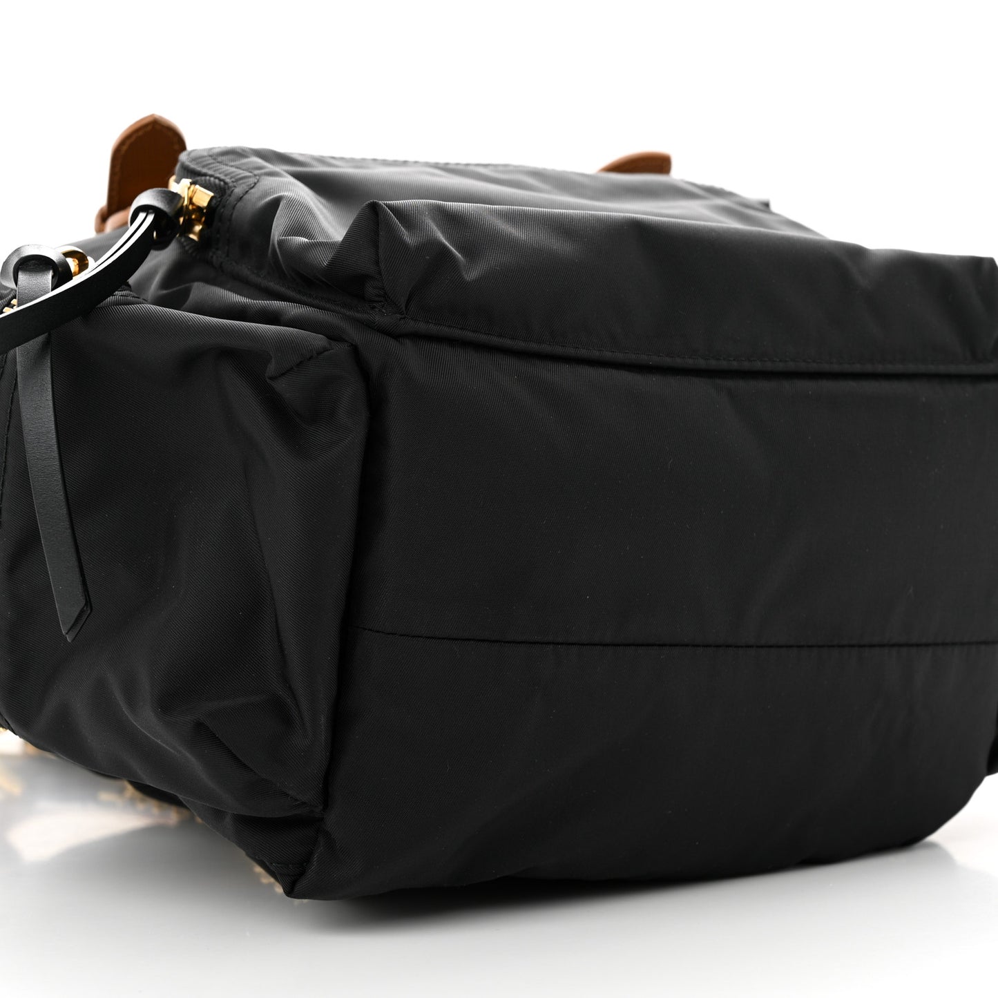 Nylon Small Rucksack Backpack Black