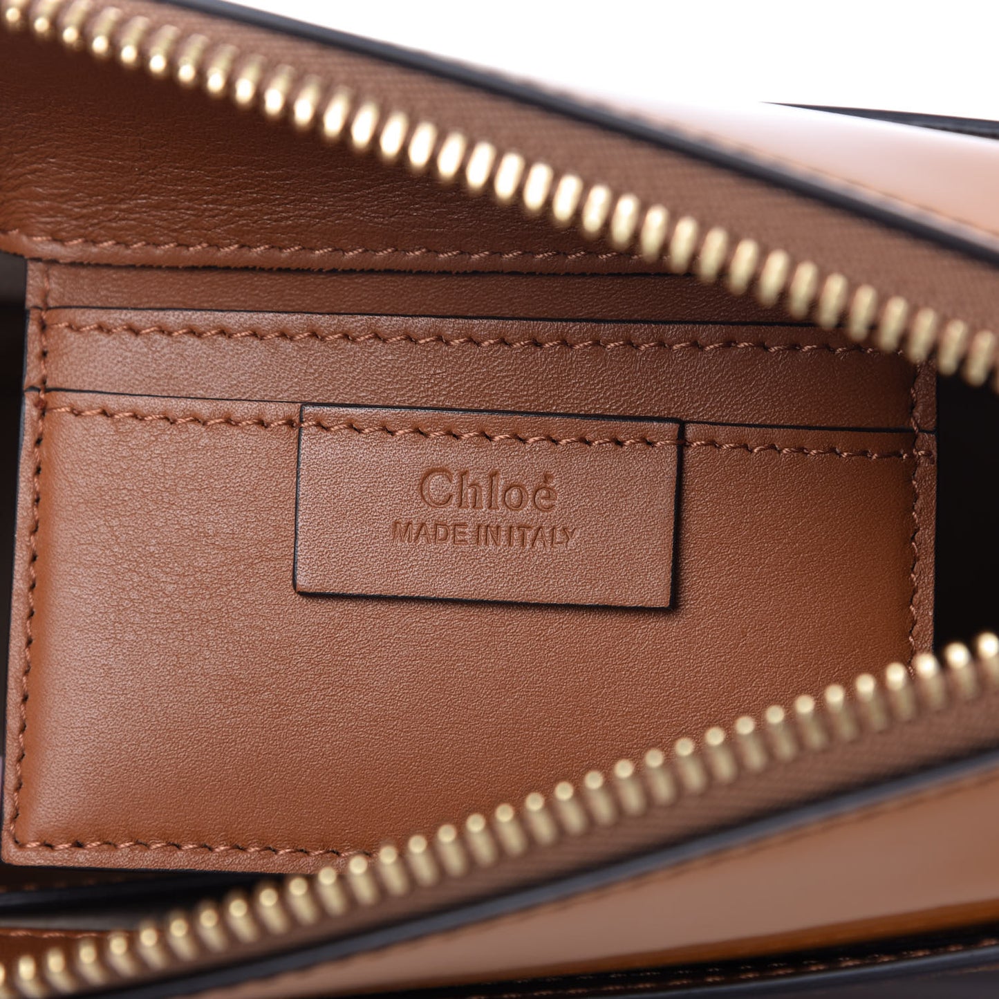 Patent Small Roy Bag Caramel