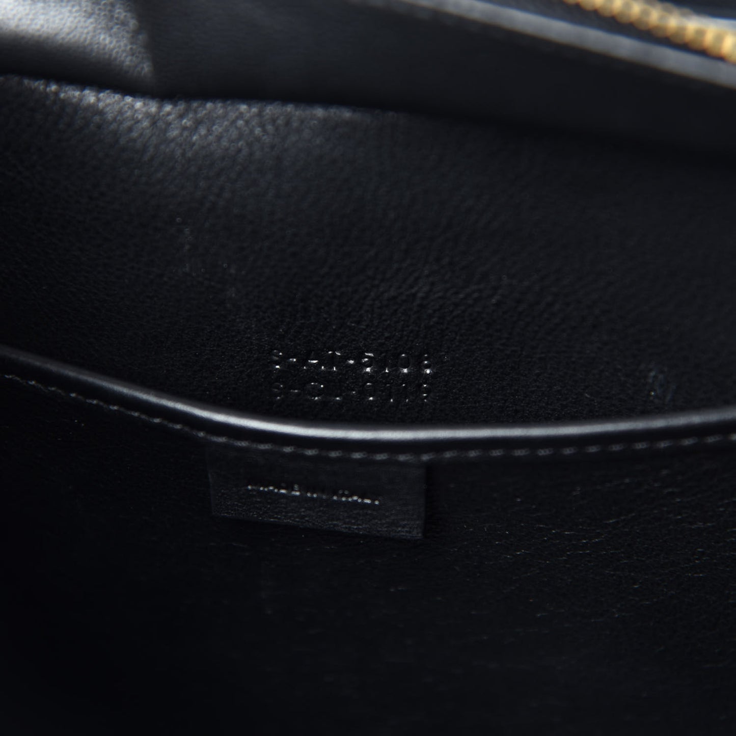 Smooth Calfskin Nano Luggage Black
