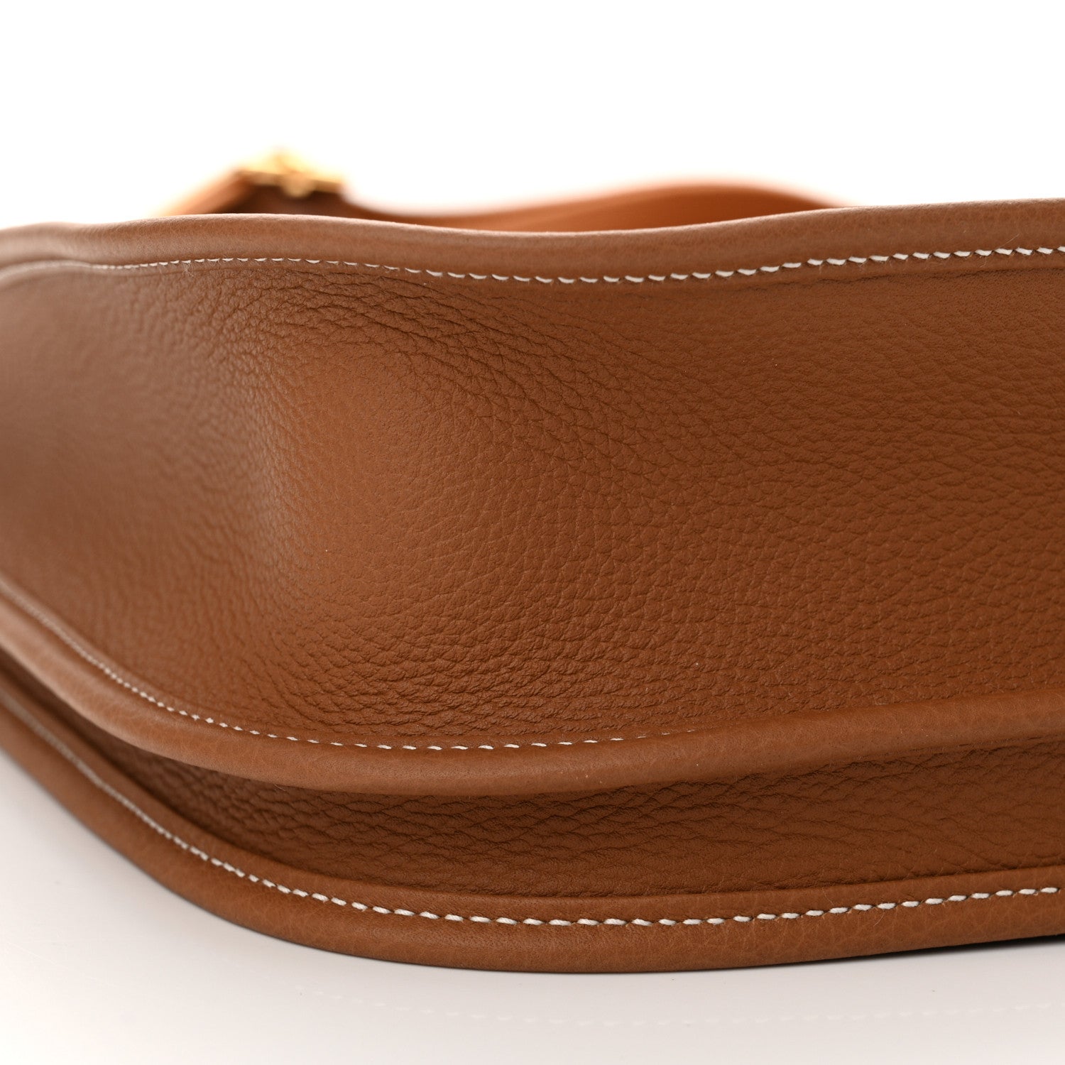 Hermes Taurillon Clemence Evelyne III PM Gold 9 of 11