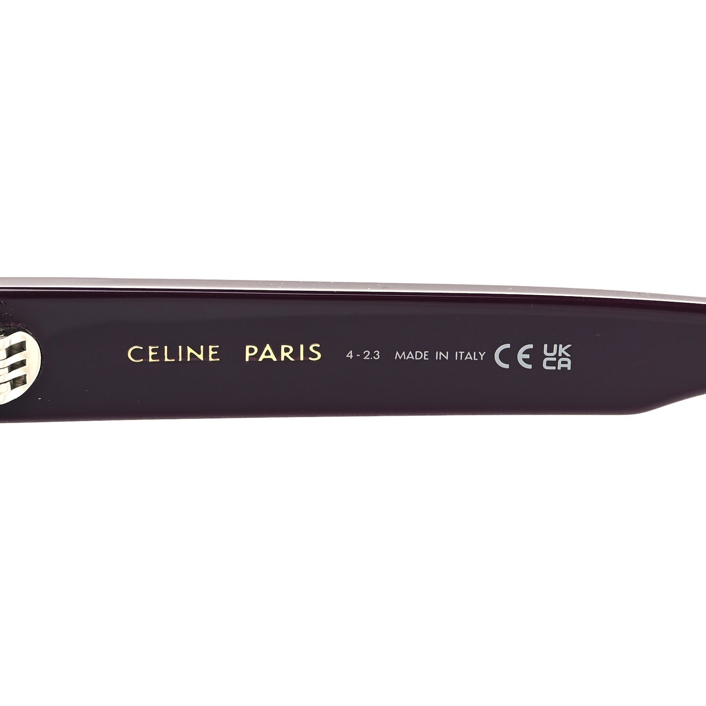 Acetate Triomphe 01 Sunglasses CL 40194U Burgundy