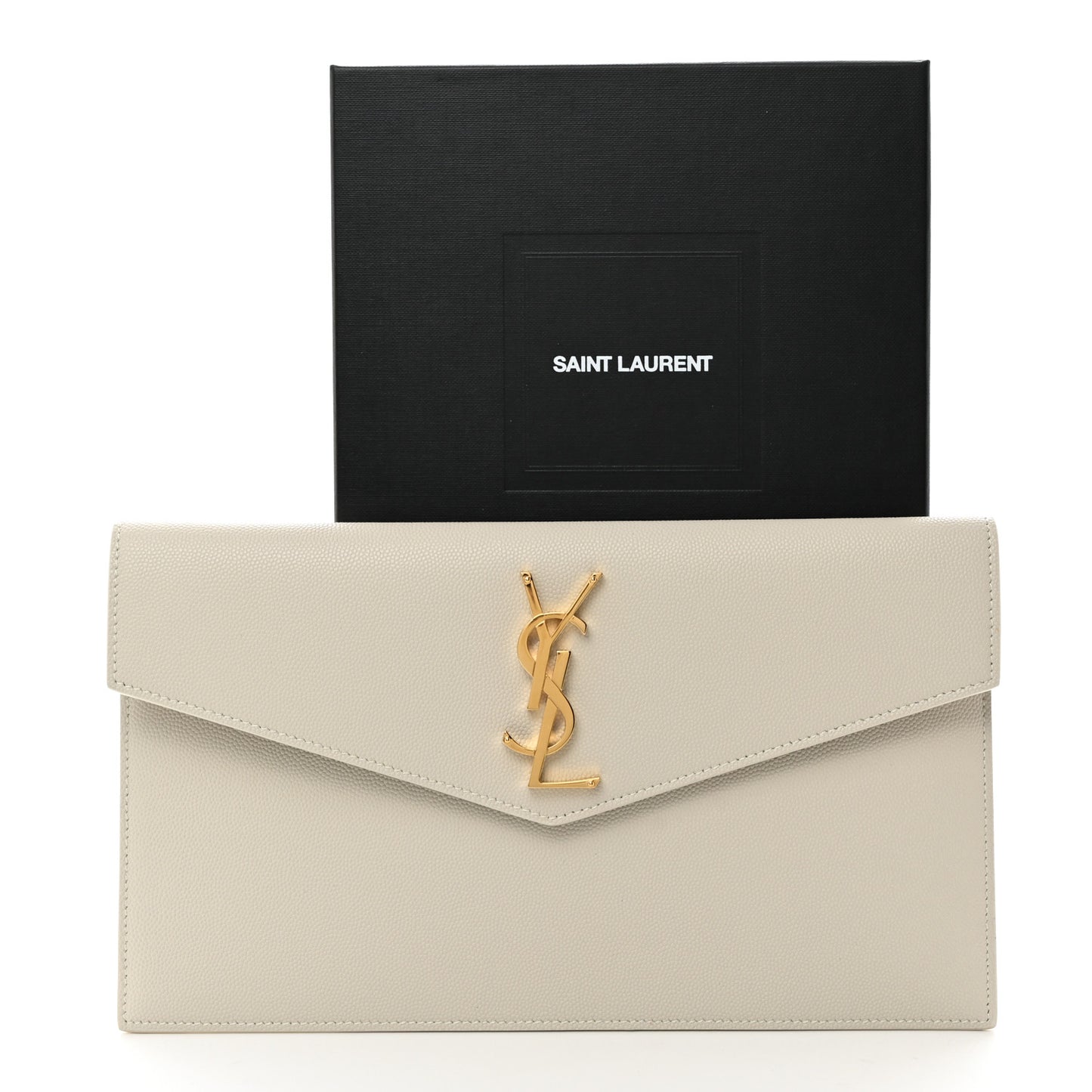 Grain De Poudre Uptown Pouch Blanc Vintage