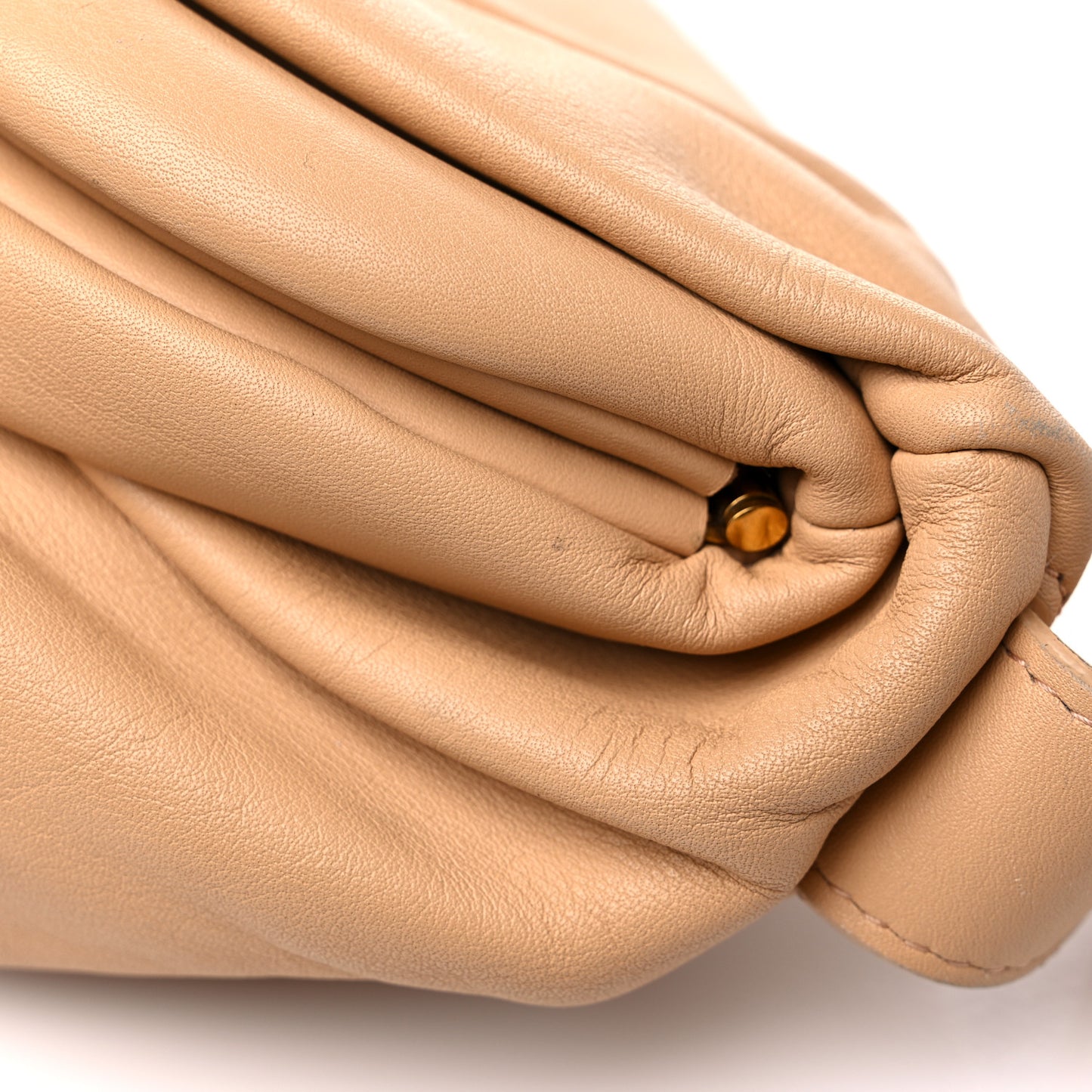 Nappa The Belt Chain Pouch Almond