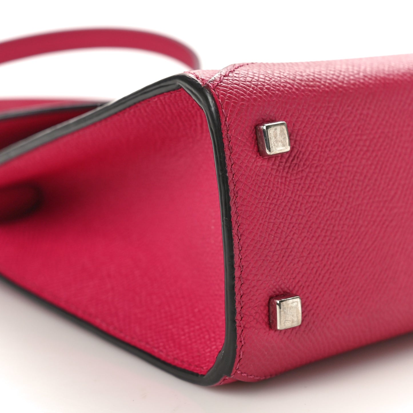 Carat Calfskin Gabrielle BB Fuchsia