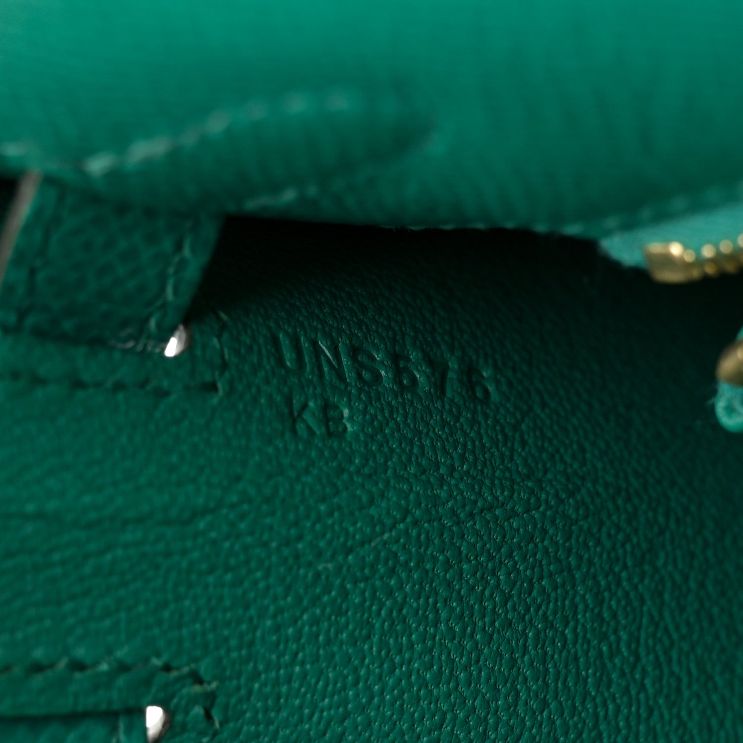 Hermes Epsom Kelly Sellier 25 Vert Jade 7 of 11