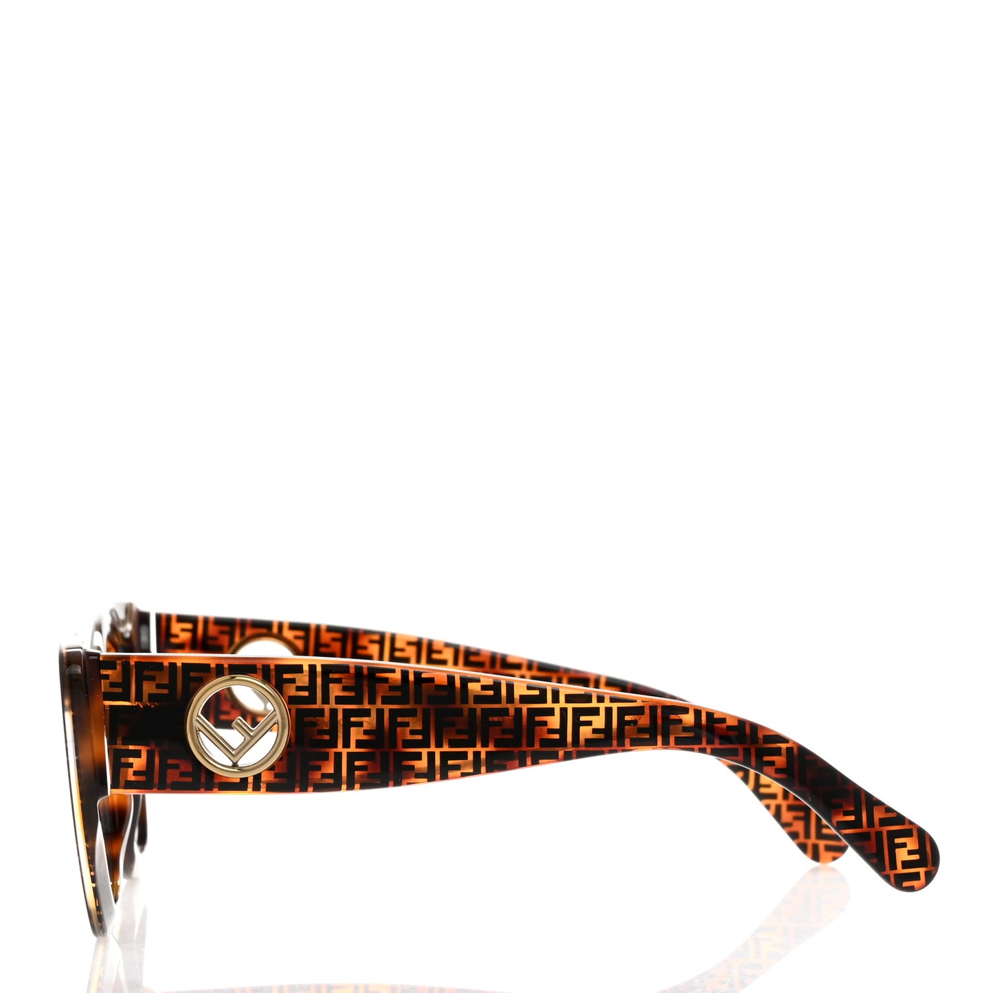 Acetate F is Fendi FF 51mm Cat Eye Sunglasses 0327/S Tortoise Camouflage