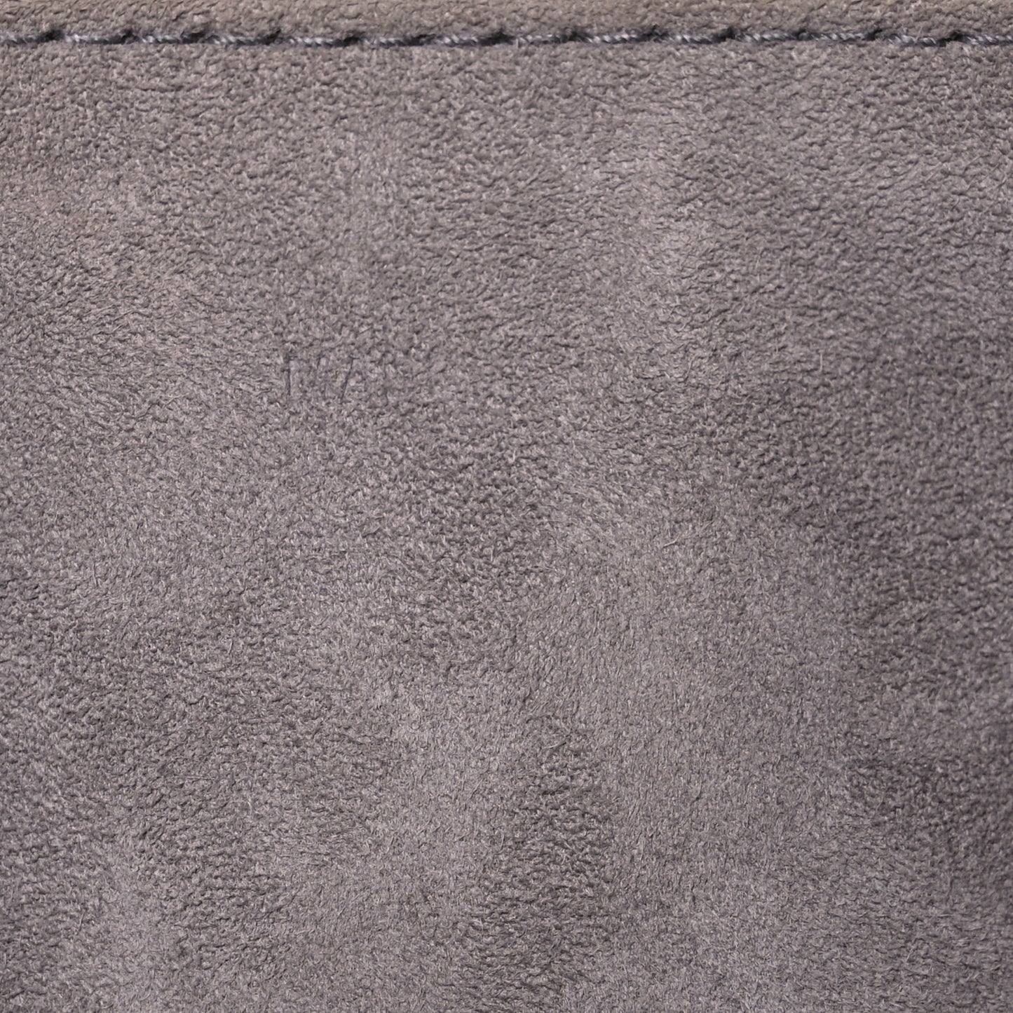 Grained Calfskin Medium Diorever Flap Grey