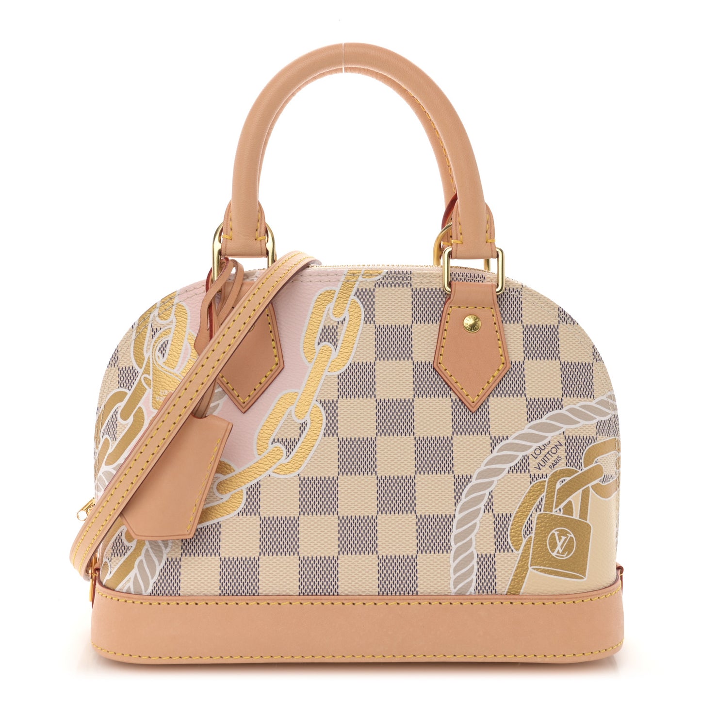 Damier Azur Nautical Alma BB