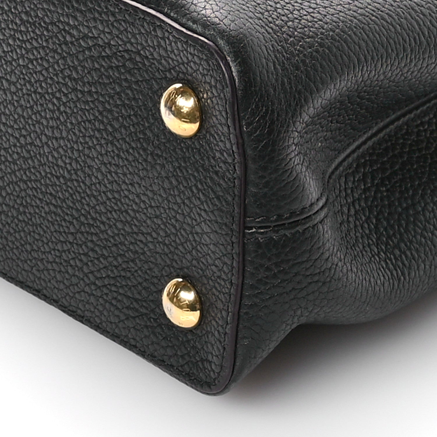 Louis Vuitton Taurillon Capucines BB Black Fuchsia 10 of 10