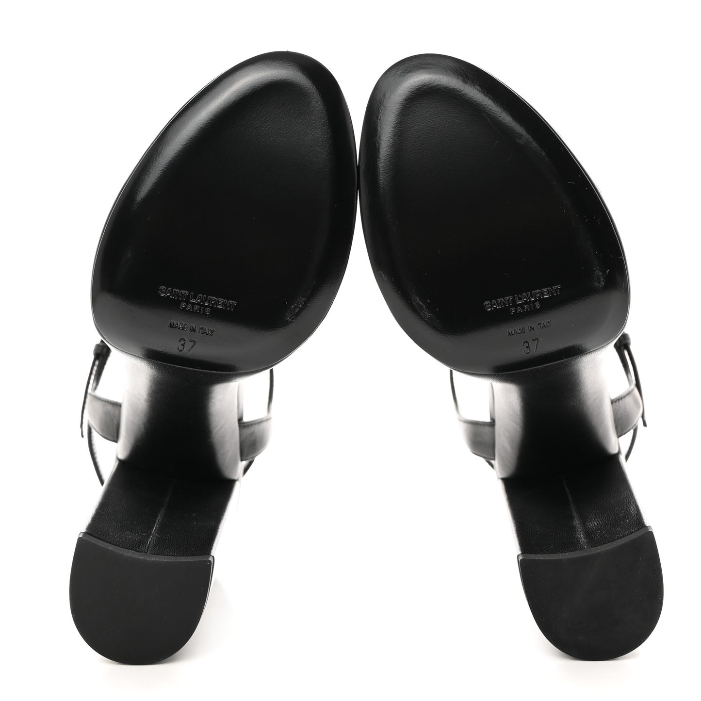Vendome Bianca 85 Platform Sandals 37 Black