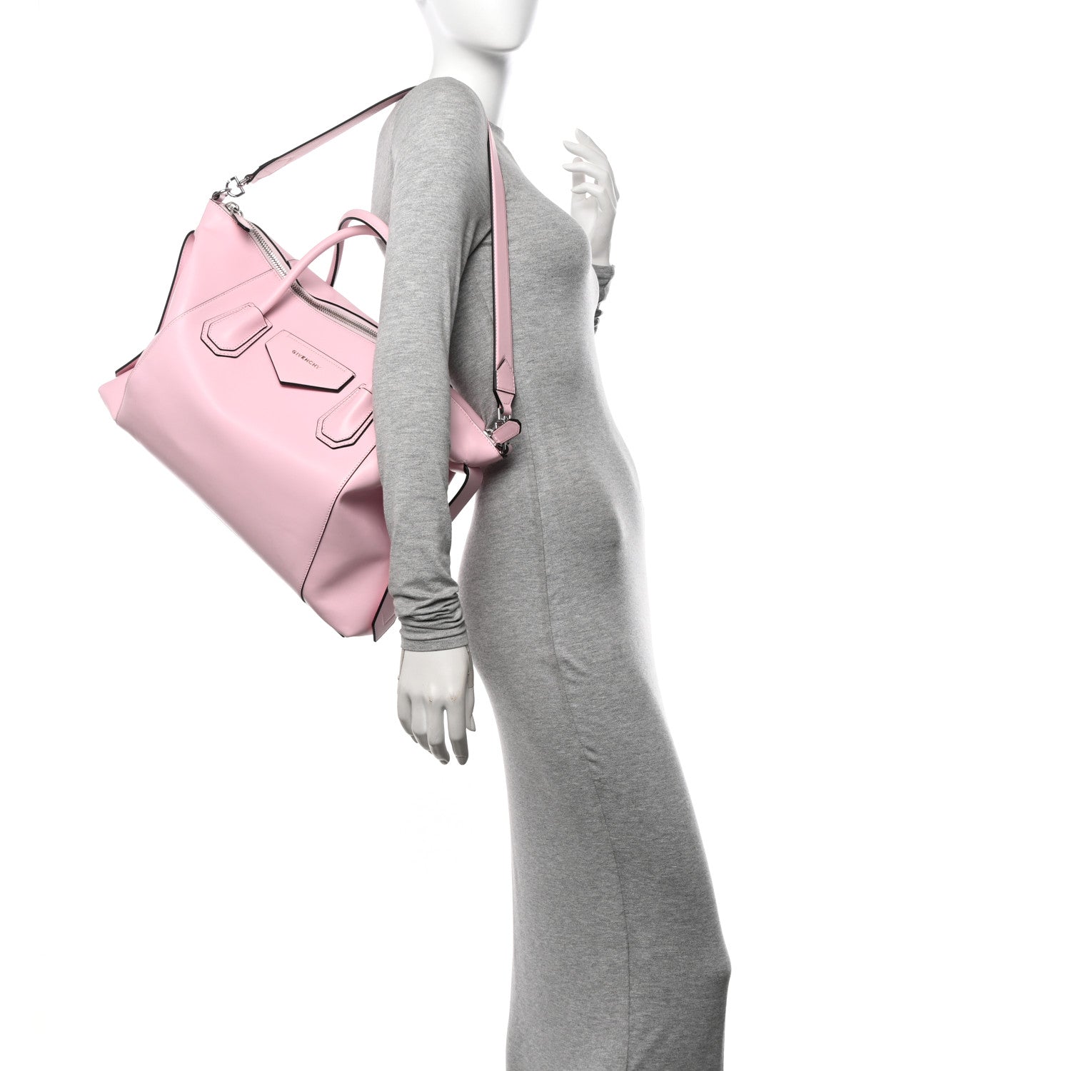 Givenchy Soft Calfskin Medium Soft Antigona Pink 2 of 10