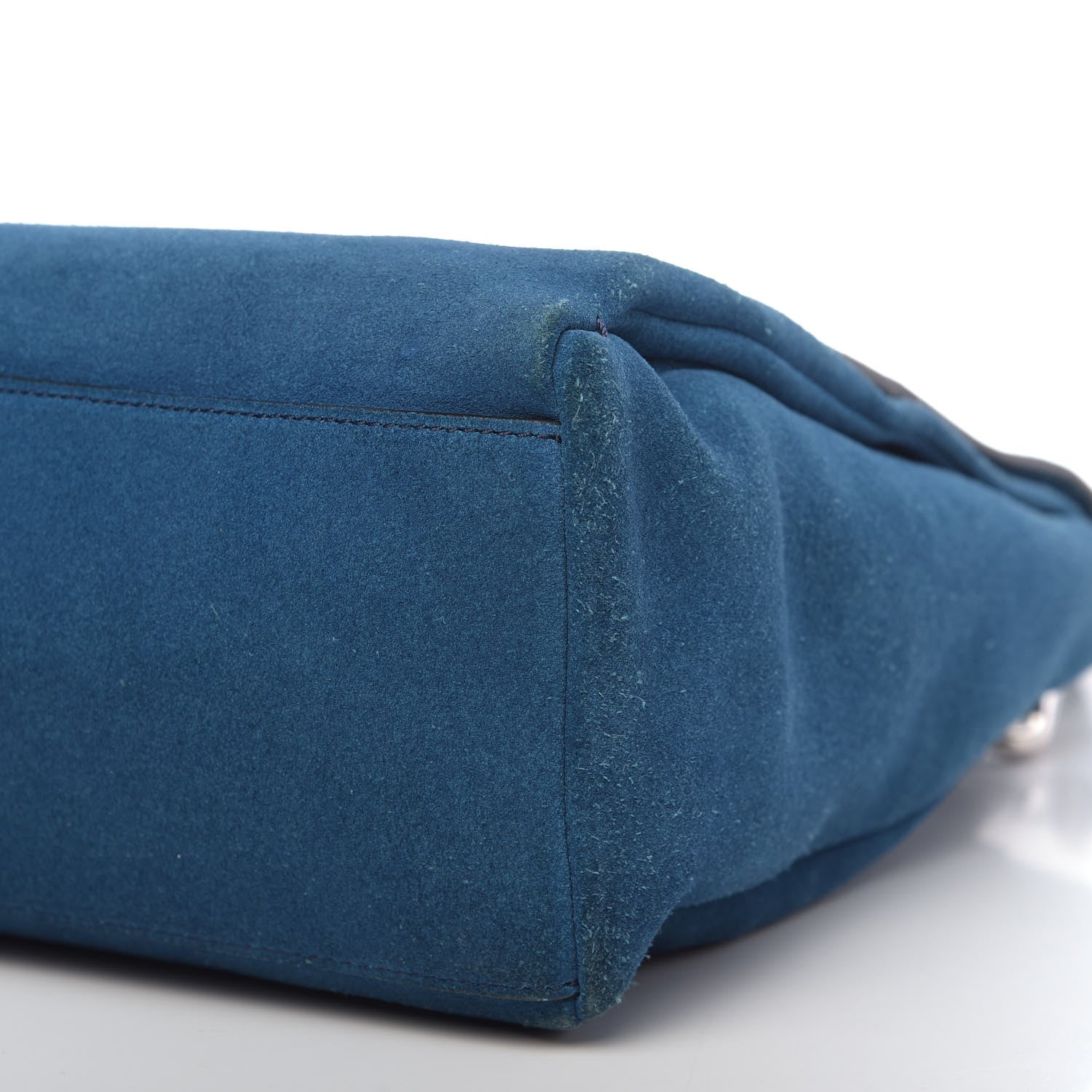 Givenchy Suede Small Pandora Pure Flap Bag Electric Blue 10 of 17
