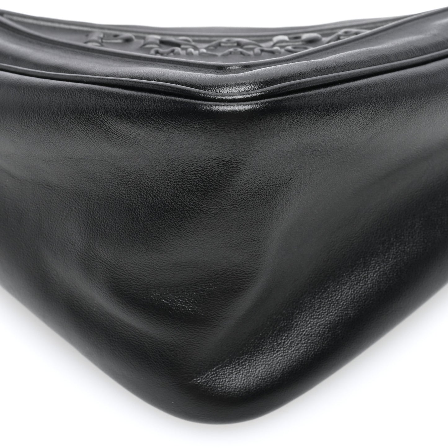 Grace Lux Triangle Shoulder Bag Black