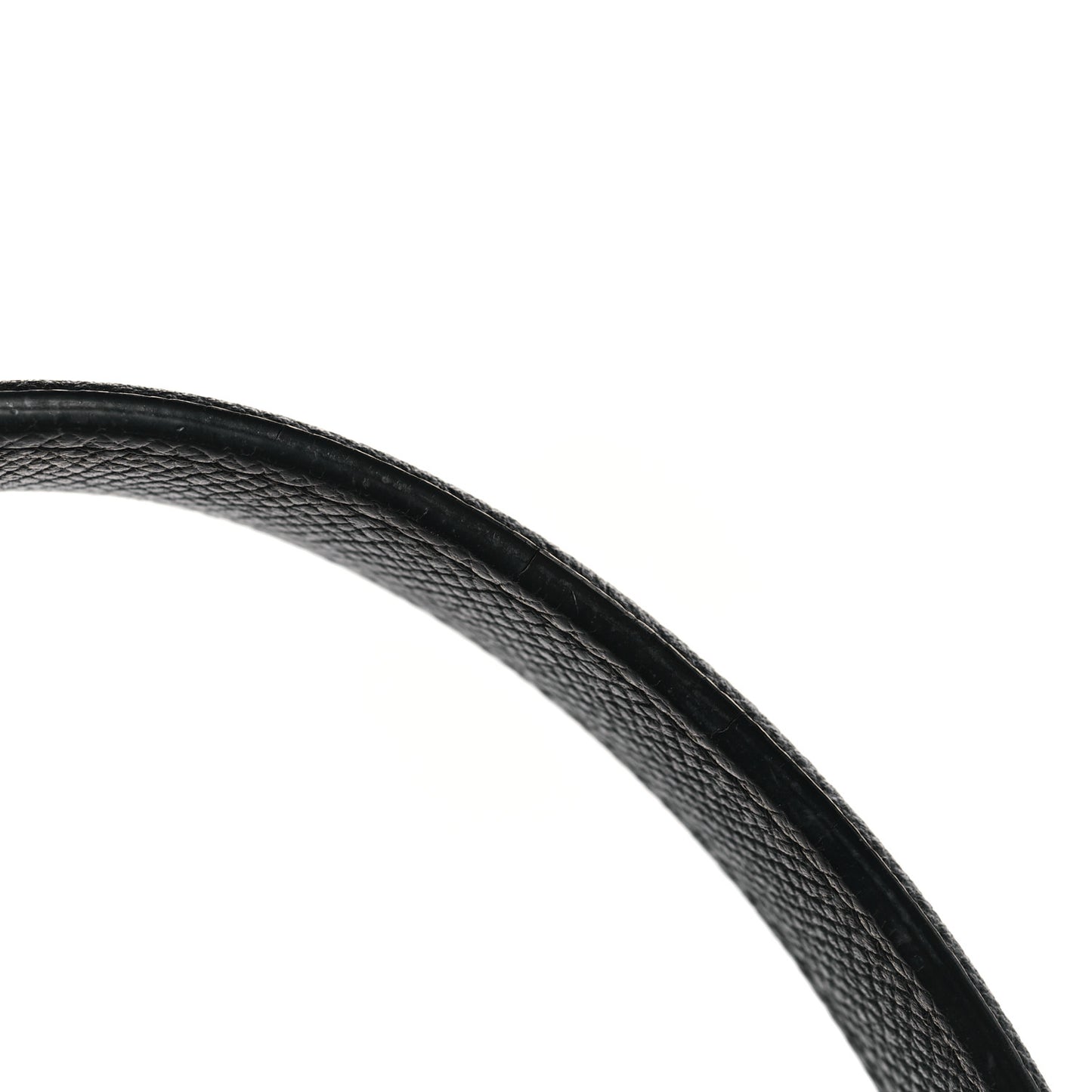 Grained Calfskin Mini Belt Bag Black