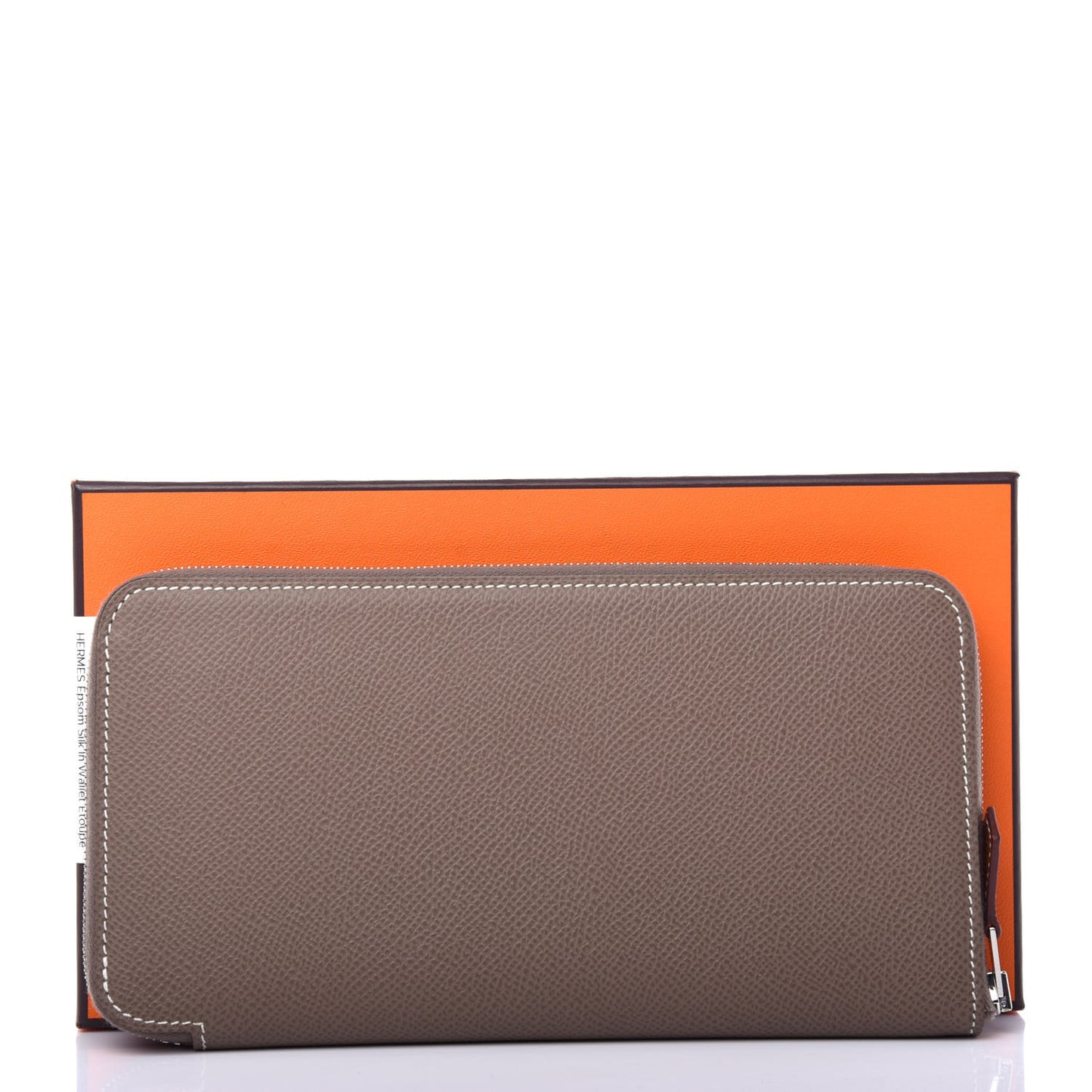 Epsom Silk'in Wallet Etoupe
