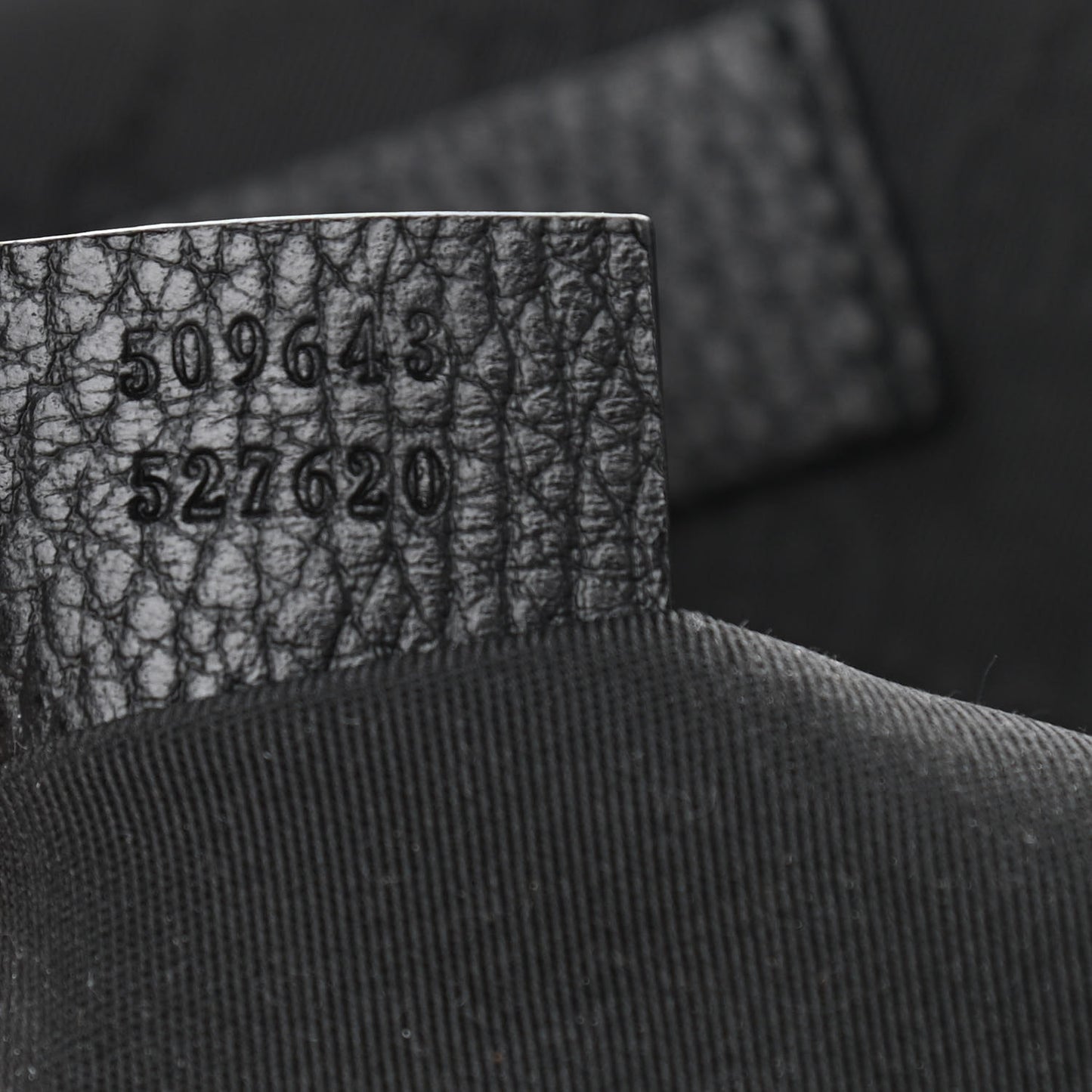 Nylon Monogram Fanny Pack Belt Bag Black