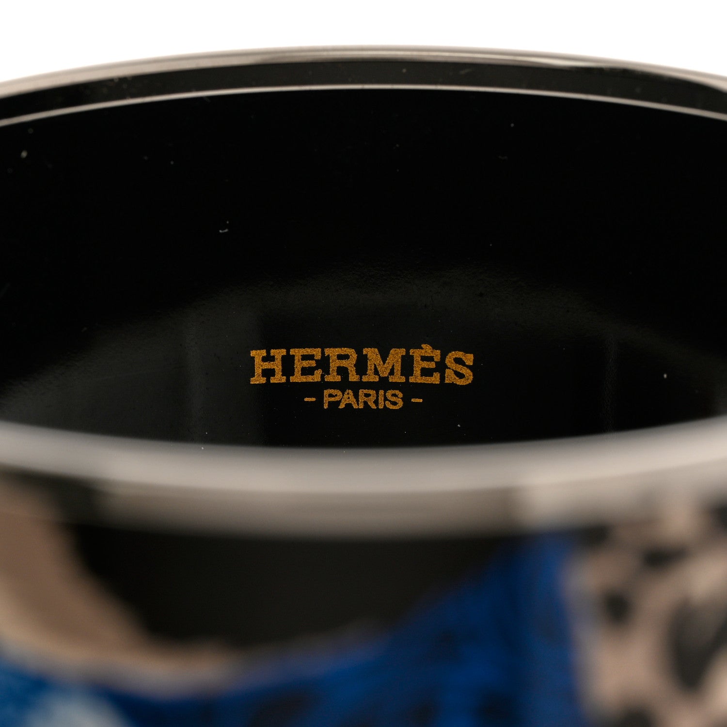 Hermes Enamel Printed Extra Wide Bracelet 65 4 of 6