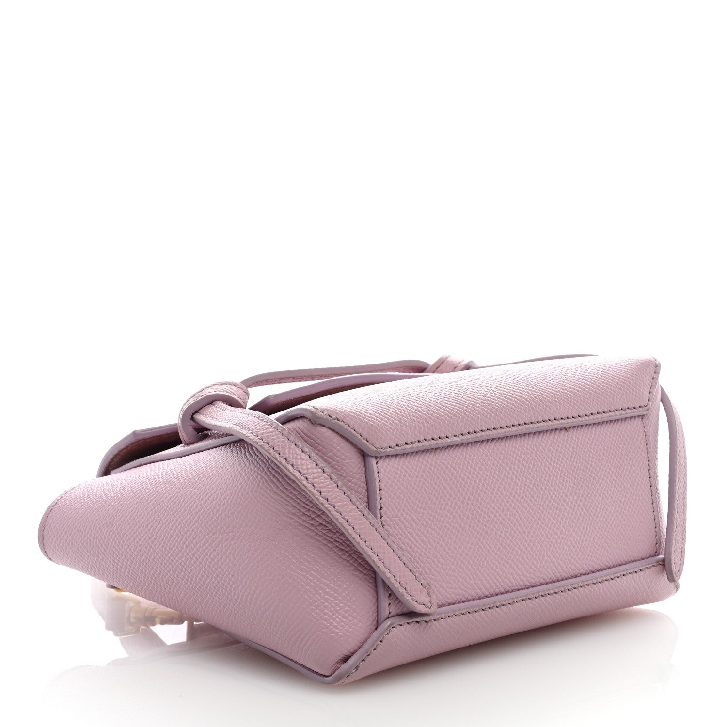 Celine Grained Calfskin Pico Belt Bag Rose Quartz 4 of 8
