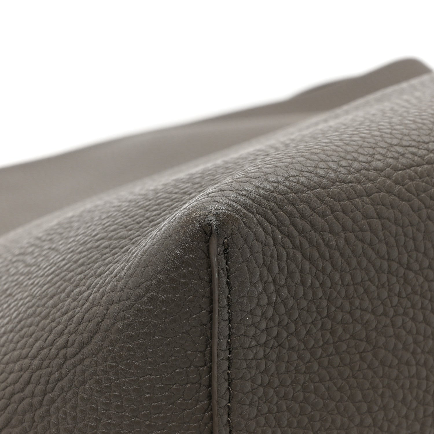 The Row Grained Calfskin Large N/S Park Tote Elephant 14 of 16