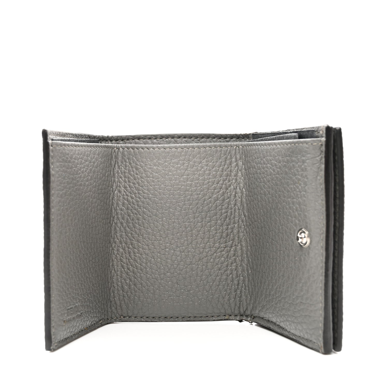Cuoio Romano Monochrome Tri-Fold Wallet Argilla