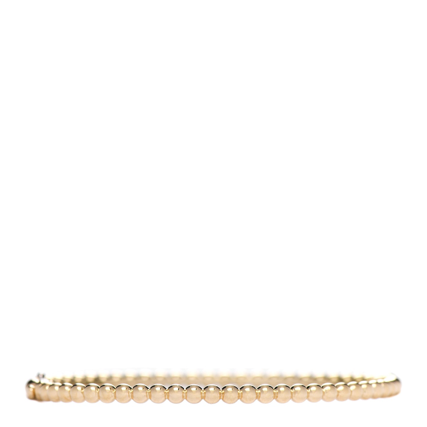 18K Yellow Gold Perlee Pearls of Gold Bracelet L
