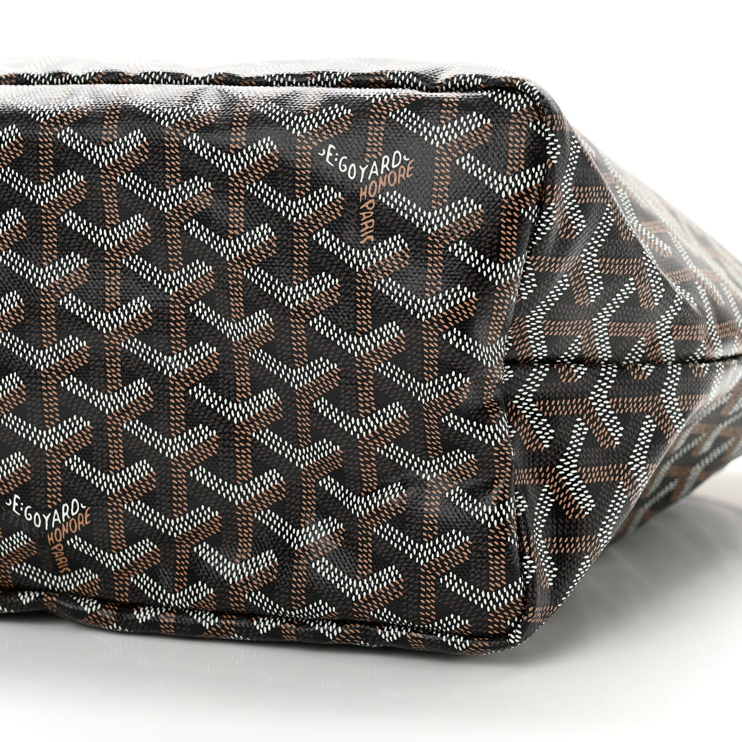 Goyardine Saint Louis PM Black Gold