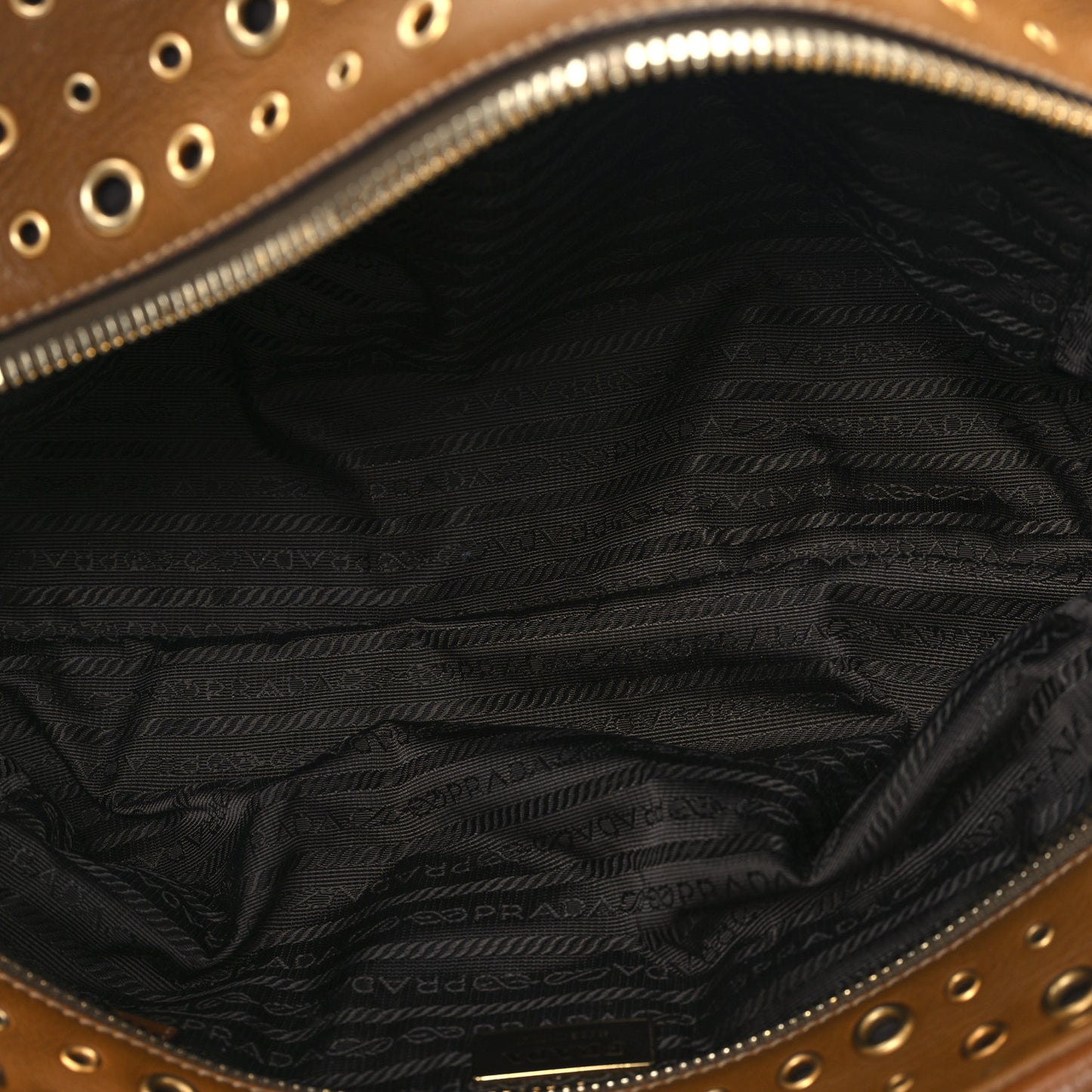 Vitello Daino Grommet Satchel Bruciato
