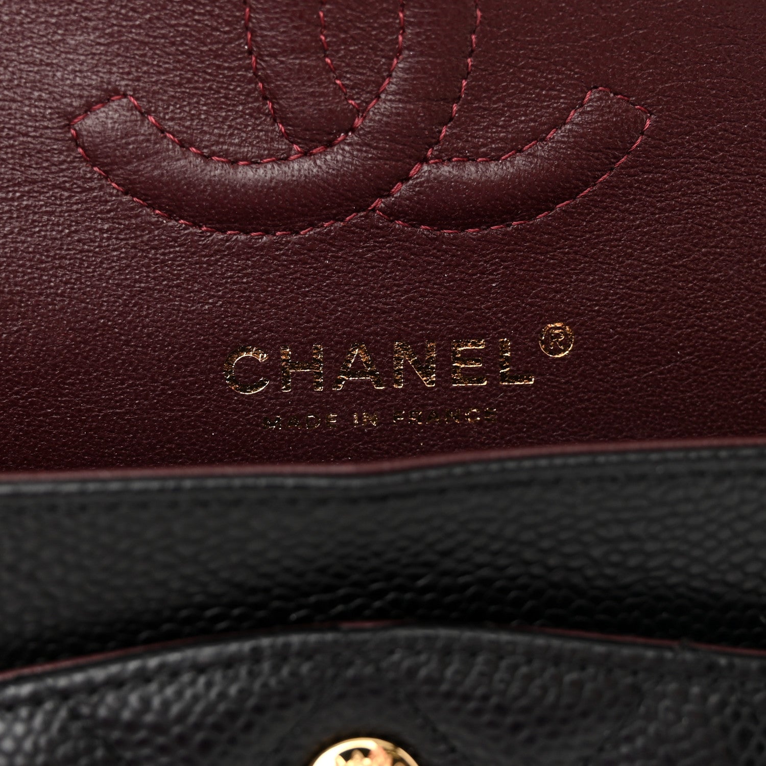 Chanel Caviar Quilted Small Double Flap Black 6 of 10