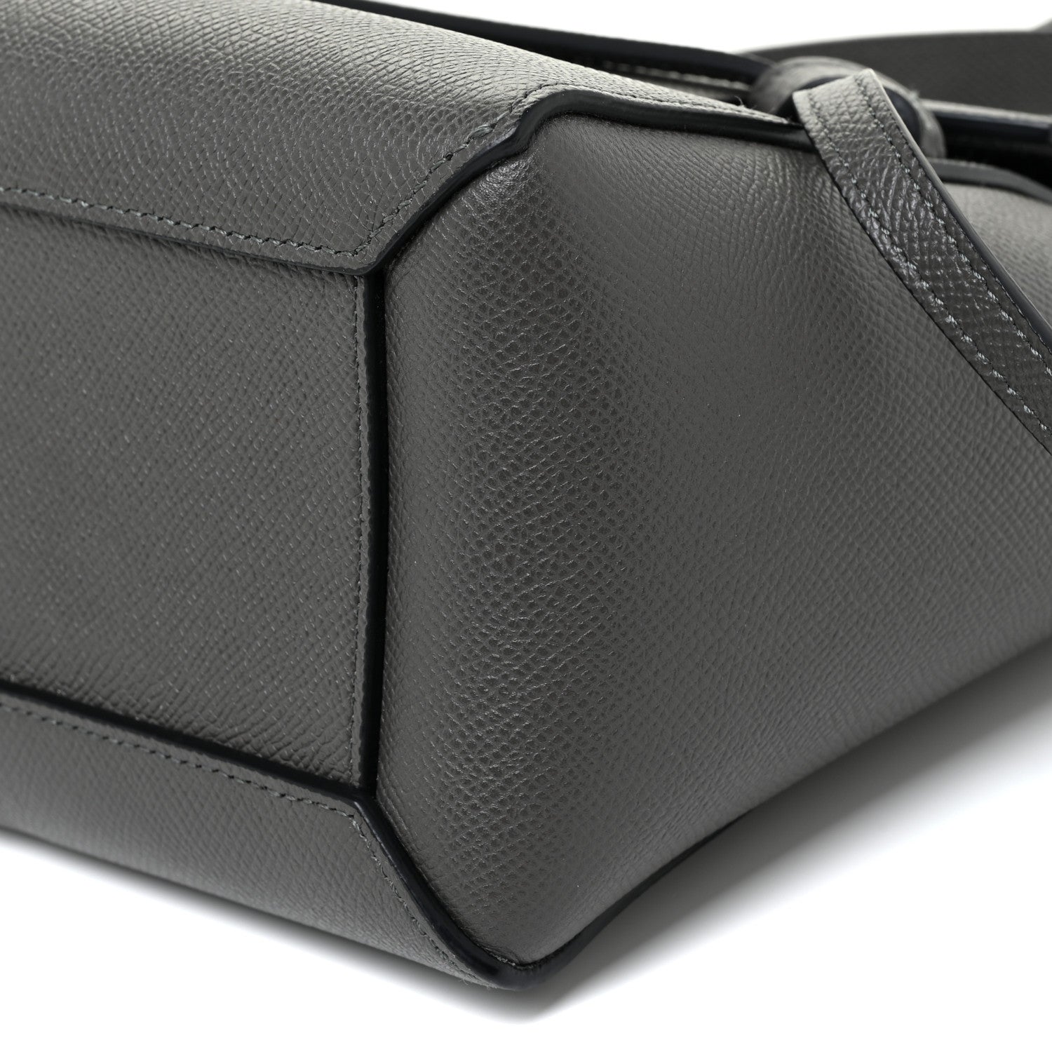 Celine Baby Grained Calfskin Micro Belt Bag Grey 10 of 12