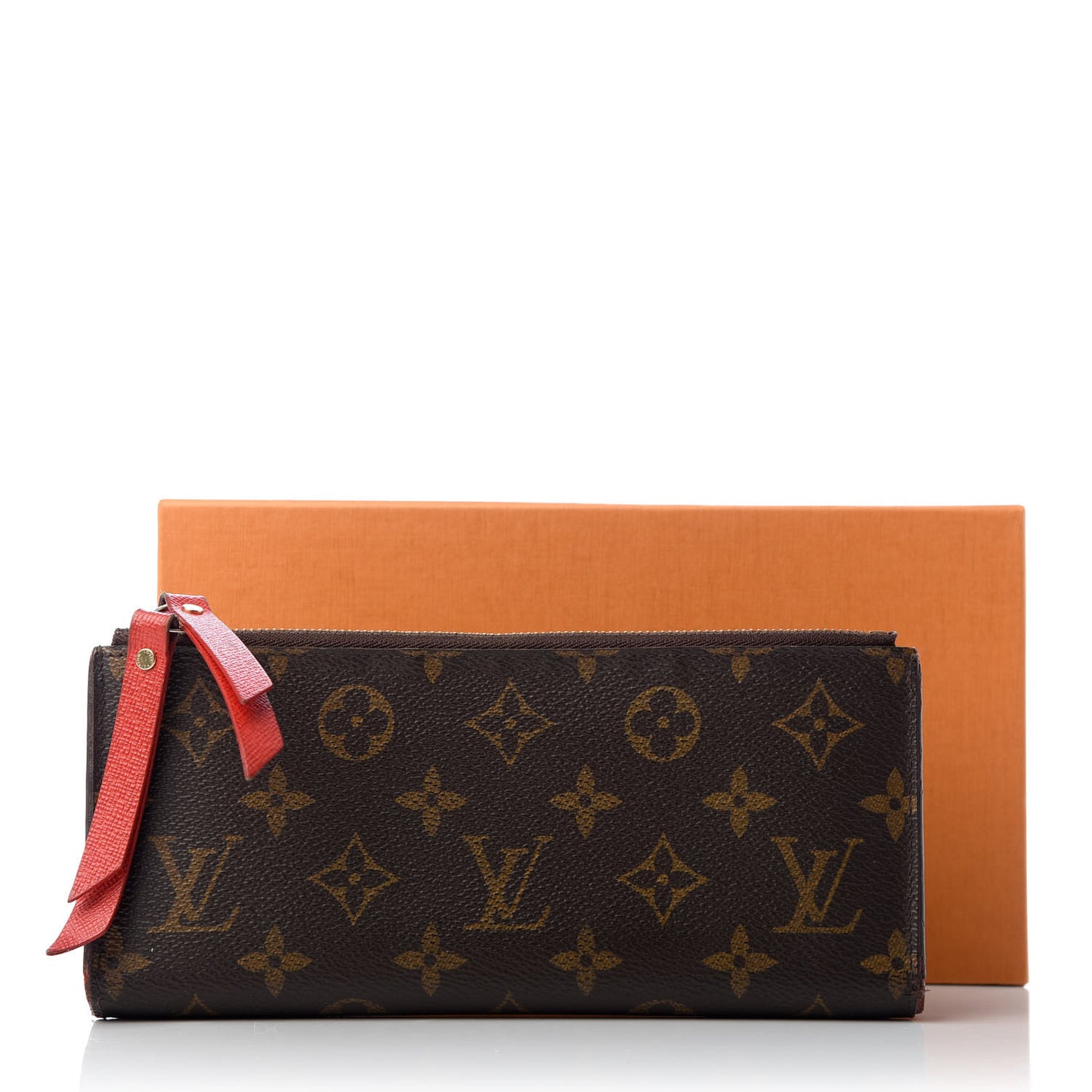 Monogram Adele Wallet Coquelicot