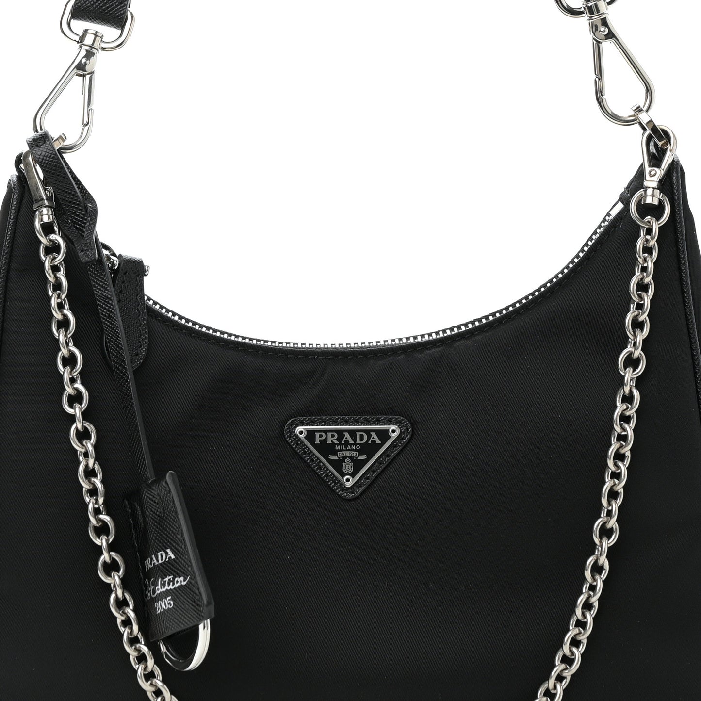 Nylon Re-Edition 2005 Shoulder Bag Black