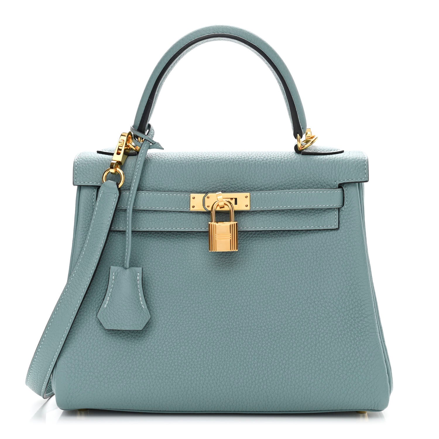 Hermes Togo Kelly Retourne 25 Ciel 1 of 13