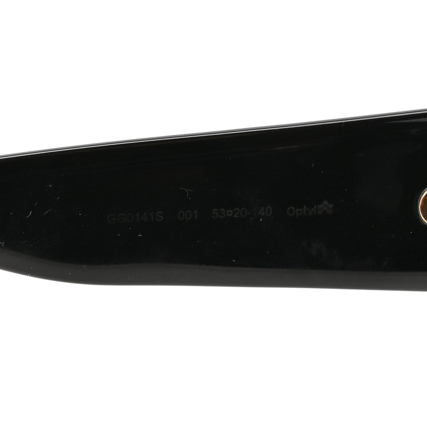 Gucci Acetate Square Frame Sunglasses GG0141SN Black 6 of 7