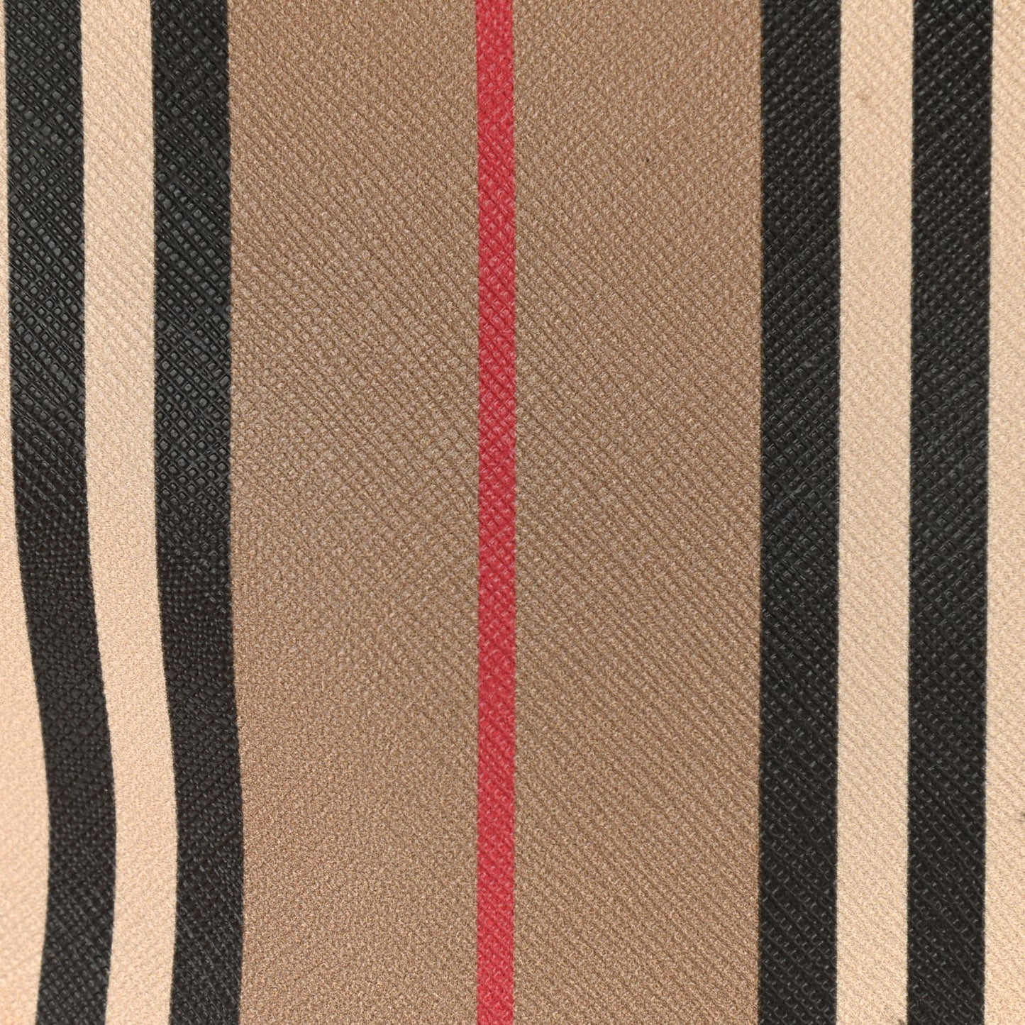 E-Canvas Calfskin Icon Stripe Louise Bag Archive Beige