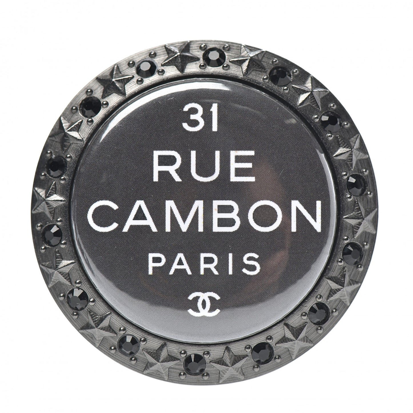 Crystal 31 Rue Cambon Paris Coco Mania Brooch