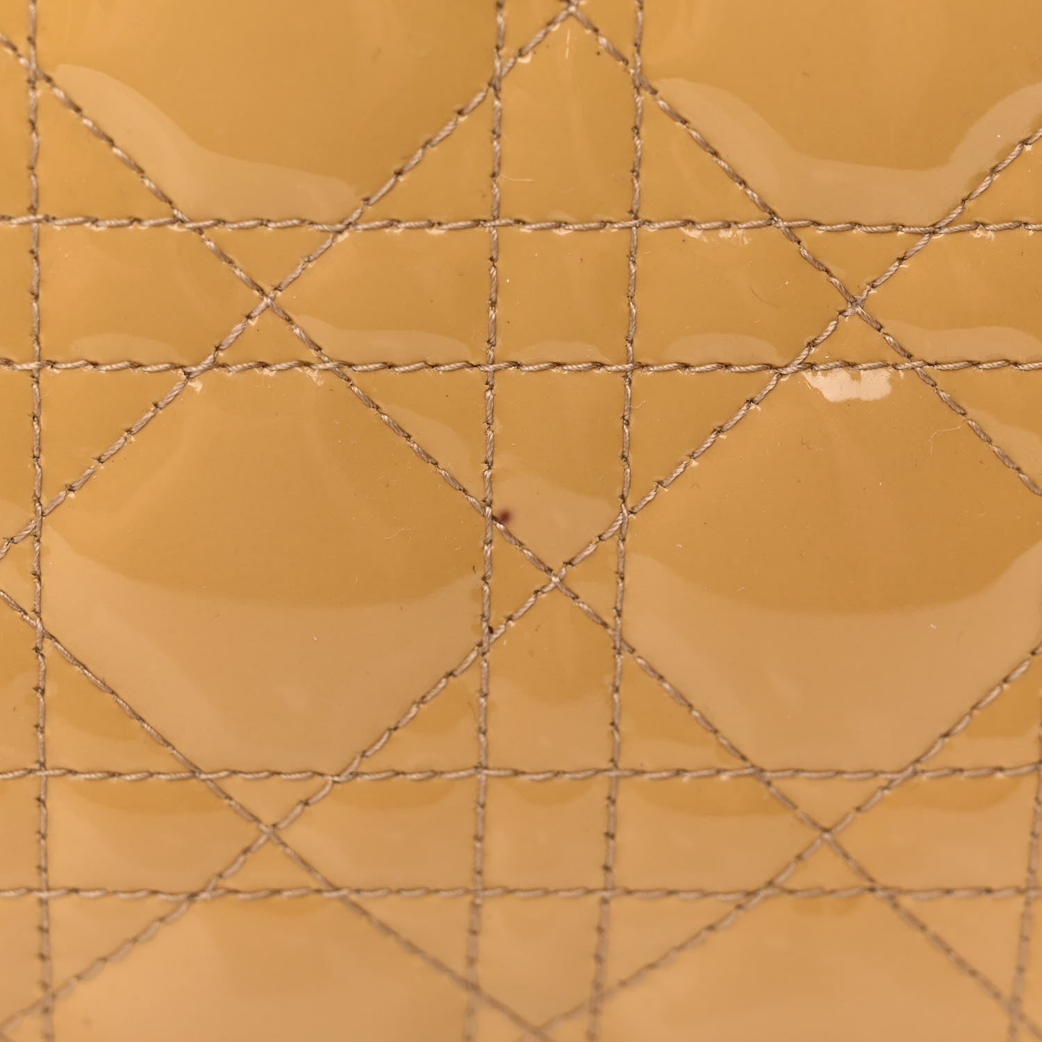 Christian Dior Patent Cannage Medium Lady Dior Dark Beige 10 of 10