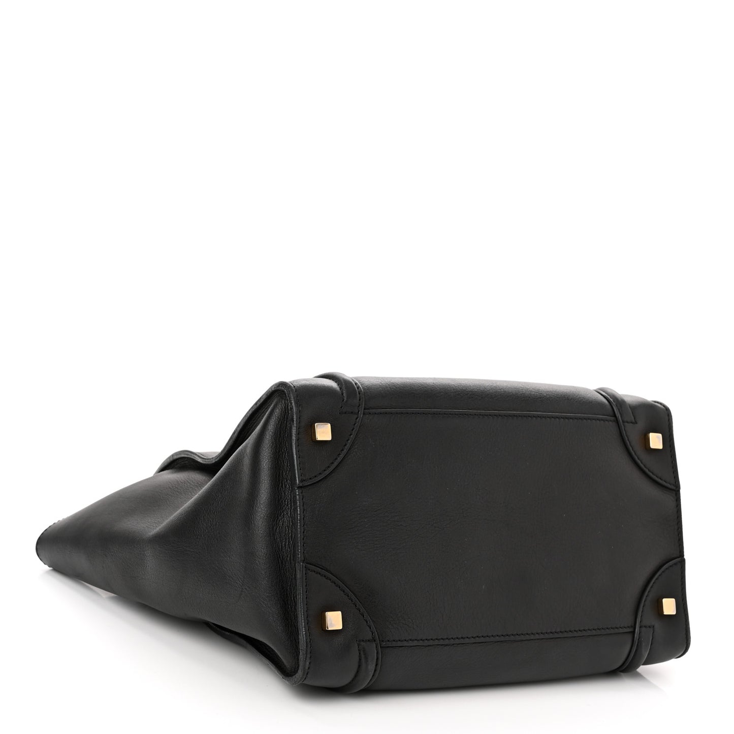 Smooth Calfskin Micro Luggage Black