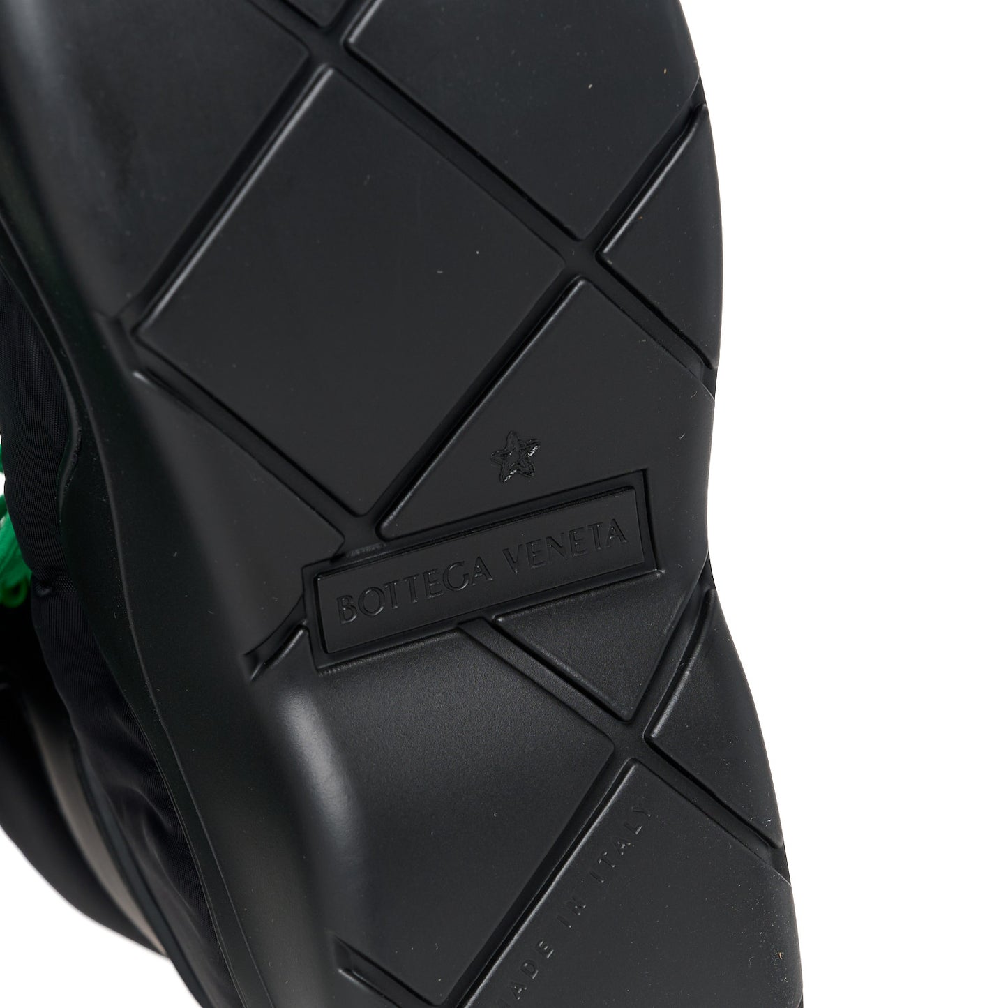 Technical Fabric Rubber Puddle Bomber Boots 37 Black Grass