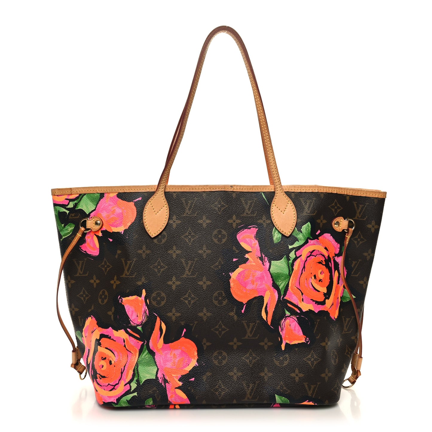 Monogram Roses Neverfull MM