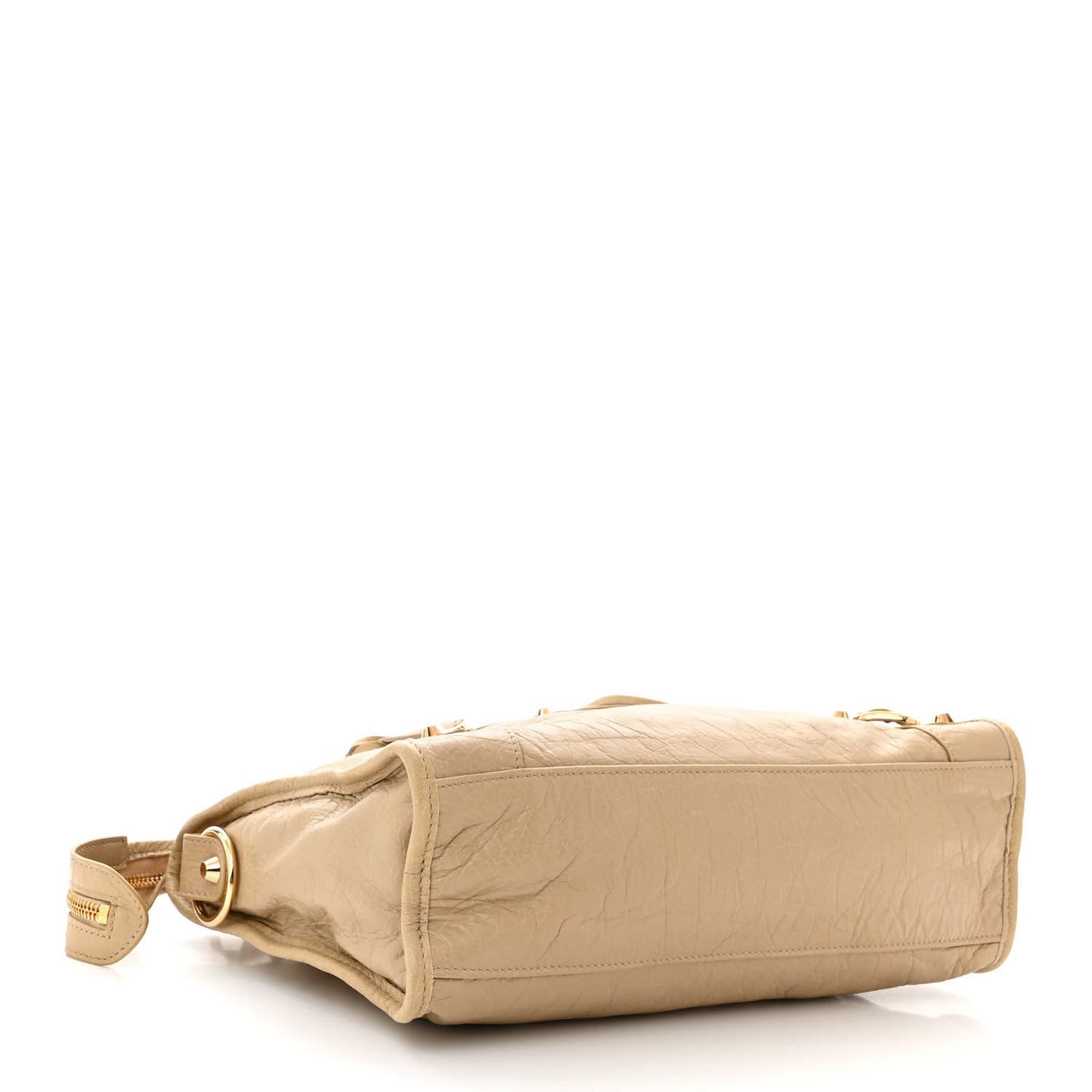 Agneau Classic Gold Hardware S City Beige Sable