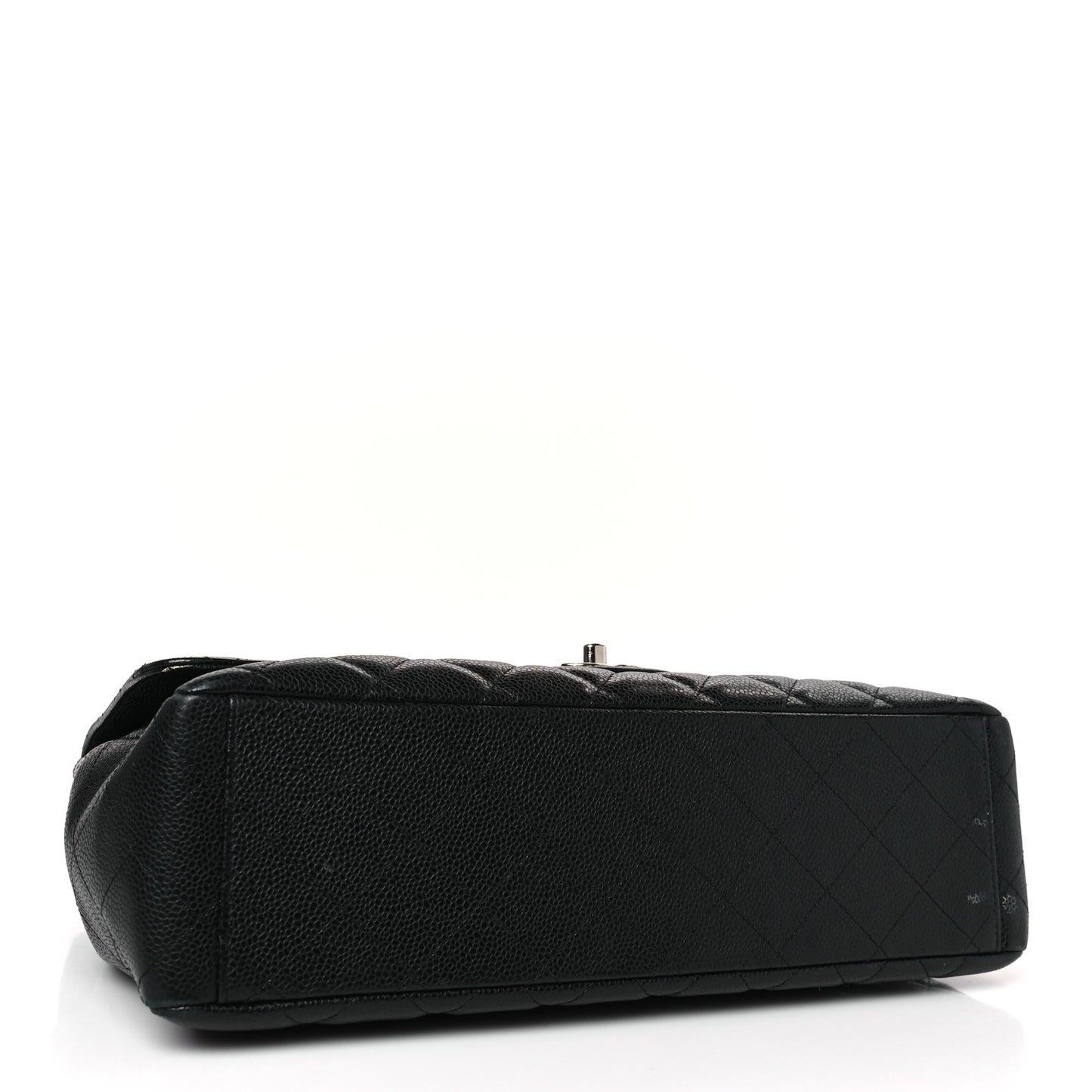 Caviar Quilted Maxi Single Flap Black